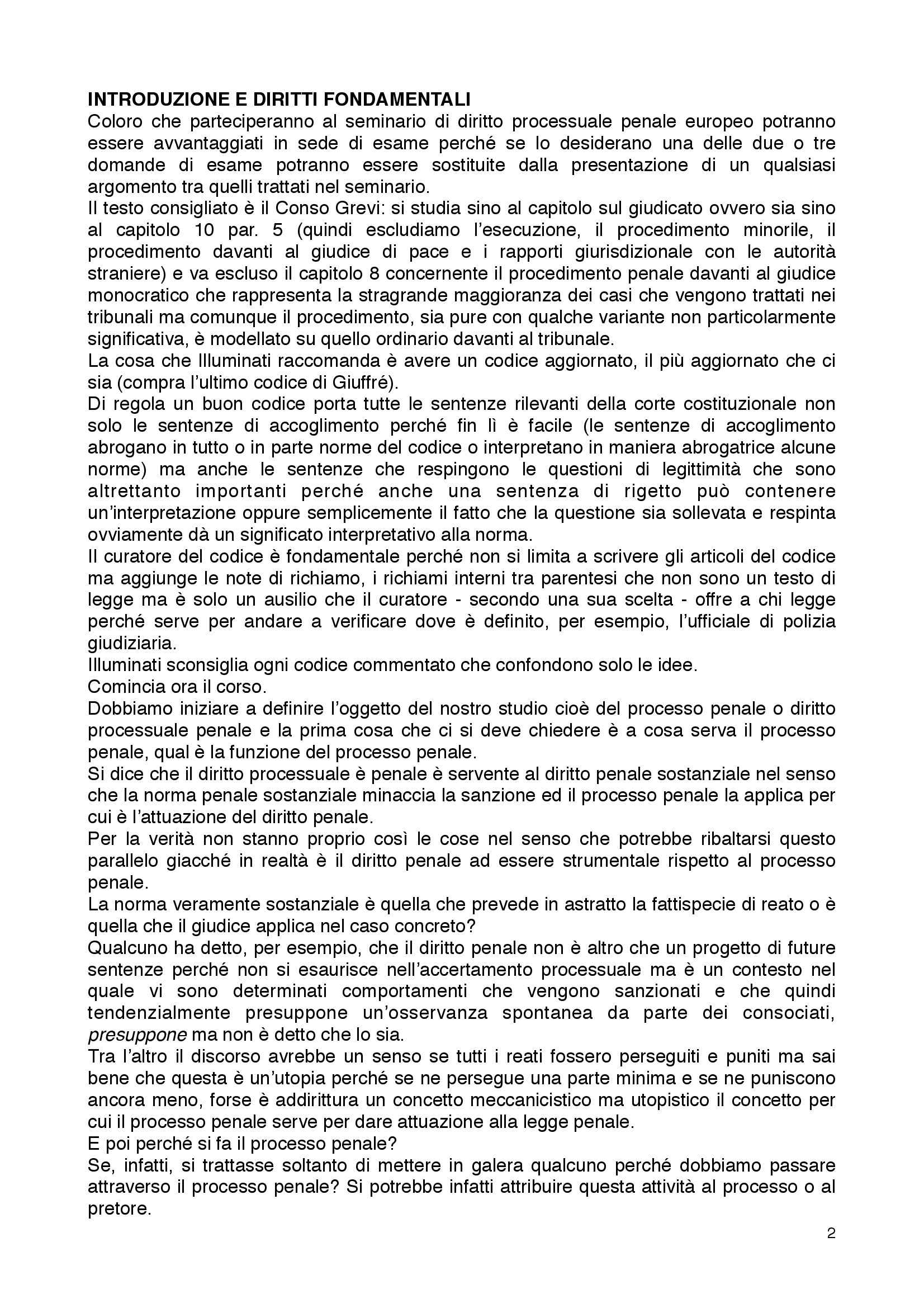 Procedura Penale - Appunti Pag. 2
