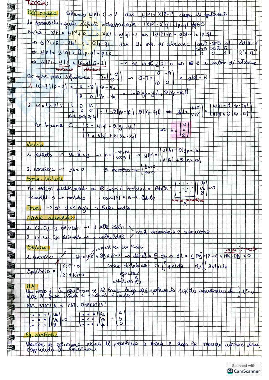 Appunti per orale di Scienza delle costruzioni e Principi di progettazione meccanica C.I. Pag. 1