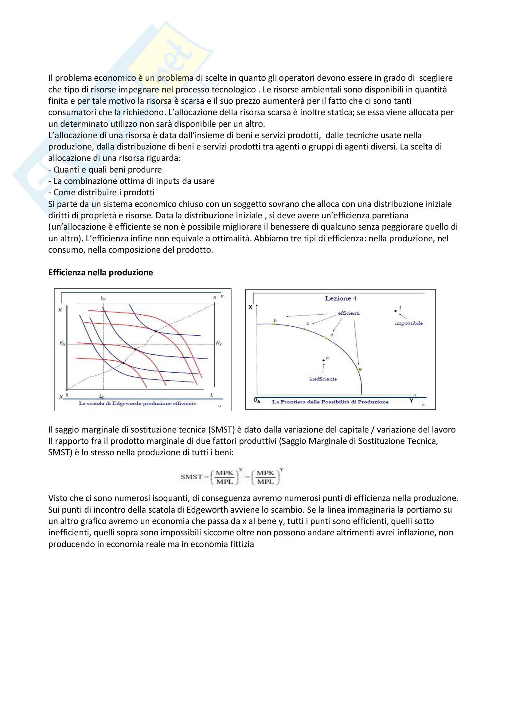 Riassunti Economia e politiche per lo sviluppo e l'innovazione - De Lucia Foggia Pag. 6