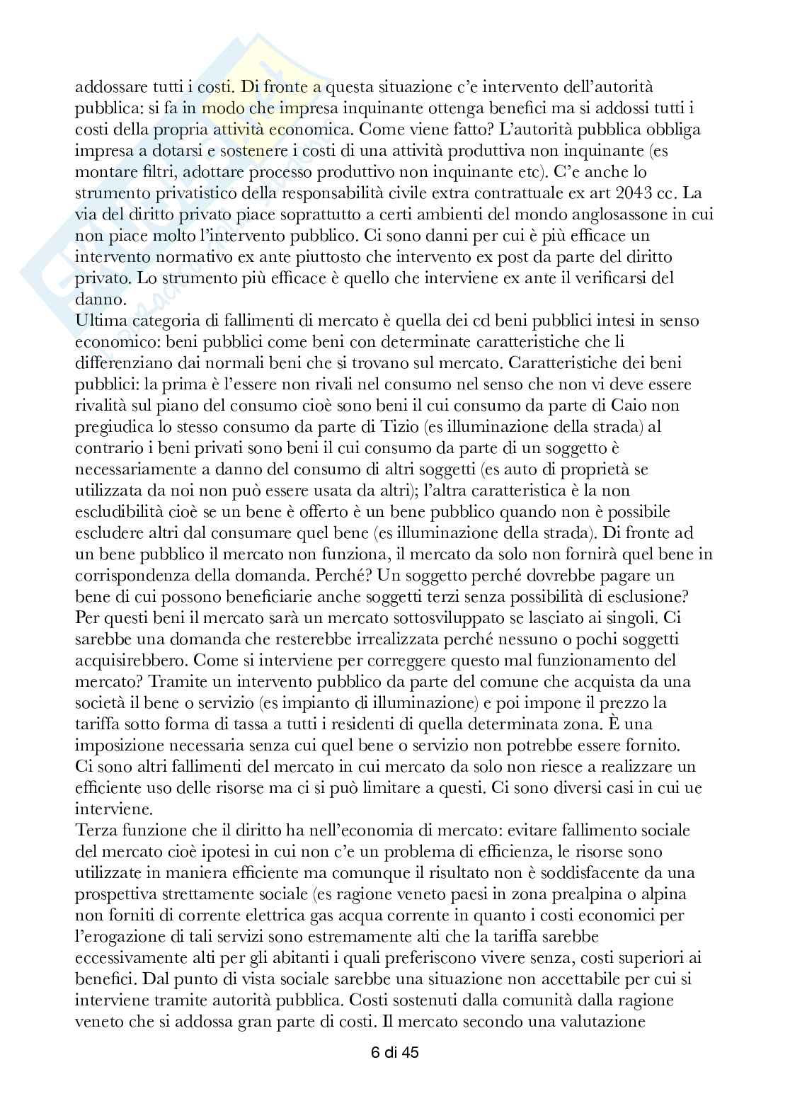 Diritto dell'economia - preparazione esame Pag. 6