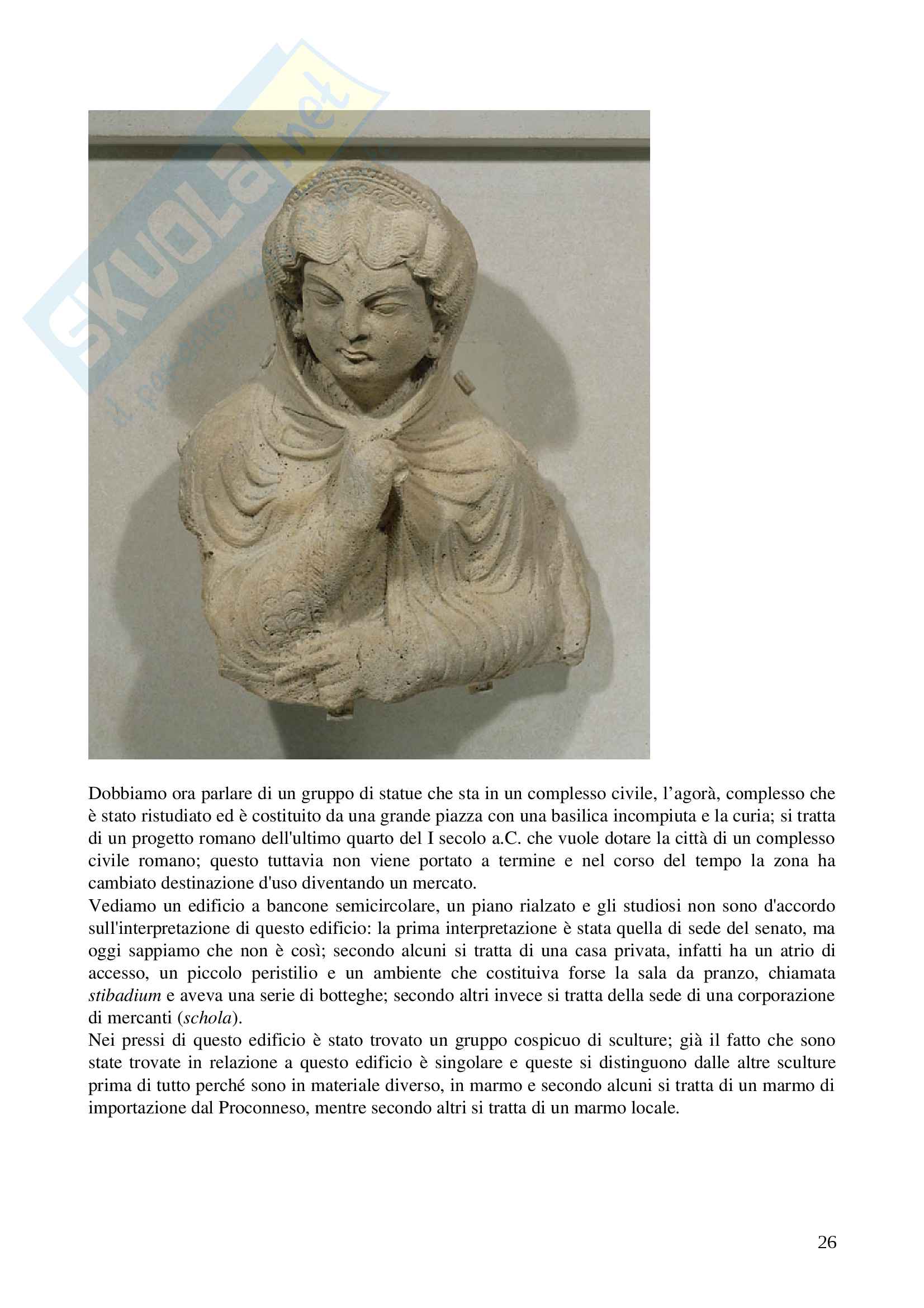 Appunti corso archeologia province romane: Marmora romana Pag. 26
