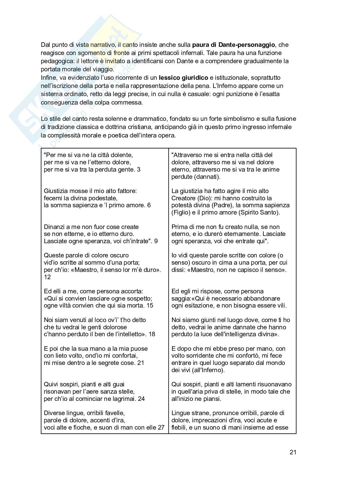 Letteratura italiana 1 Pag. 21