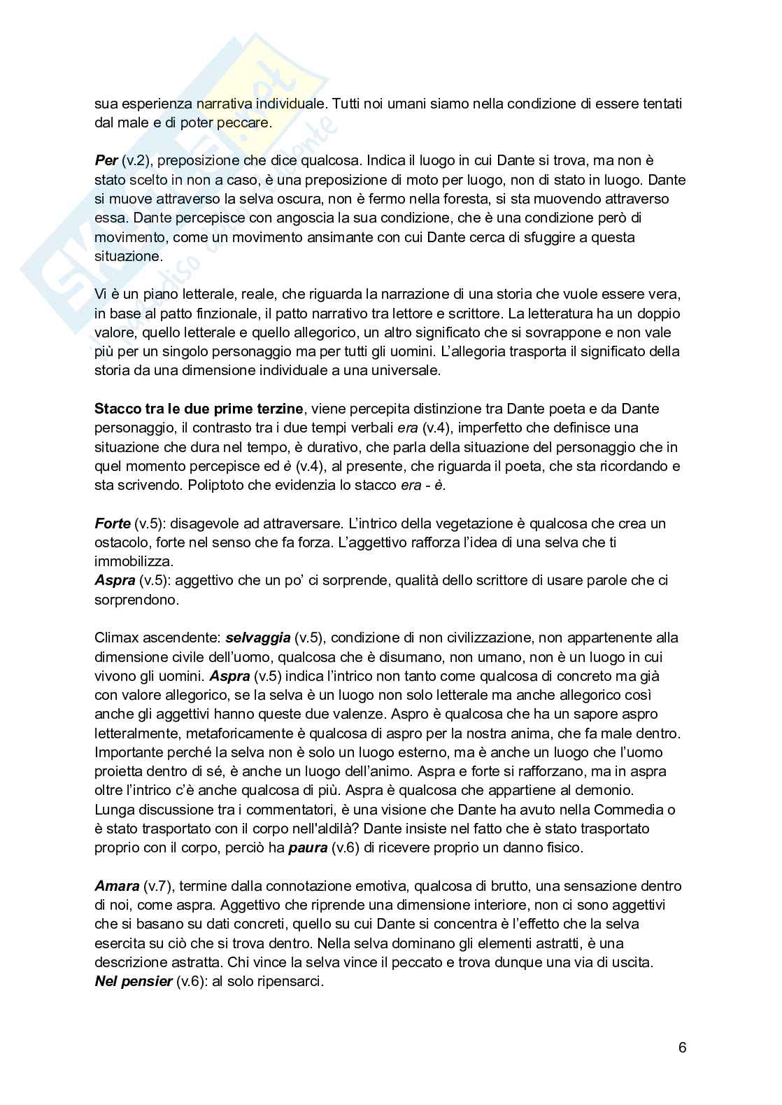 Letteratura italiana 1 Pag. 6