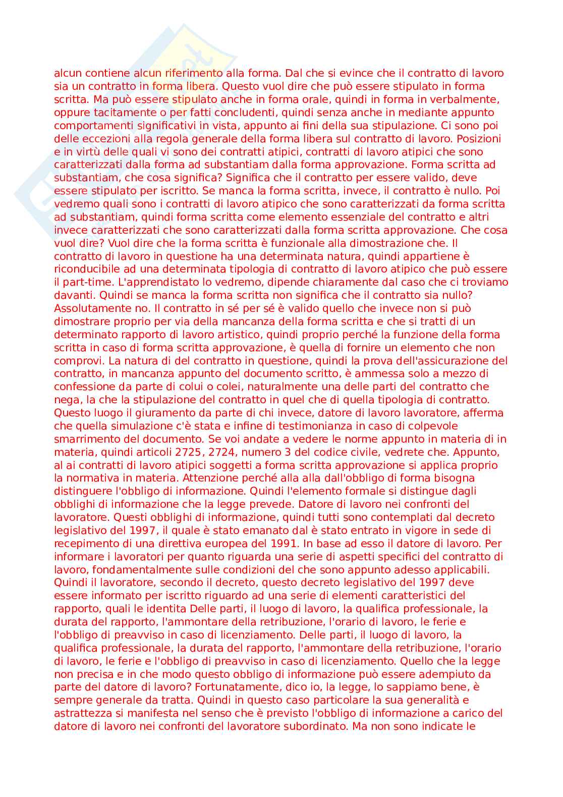 Appunti di Diritto del lavoro Pag. 21