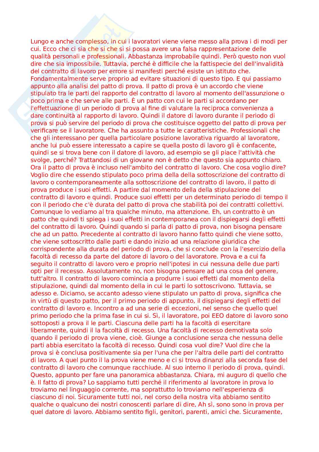Appunti di Diritto del lavoro Pag. 26