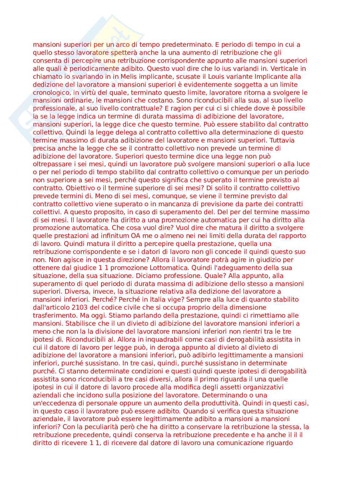 Appunti di Diritto del lavoro Pag. 41