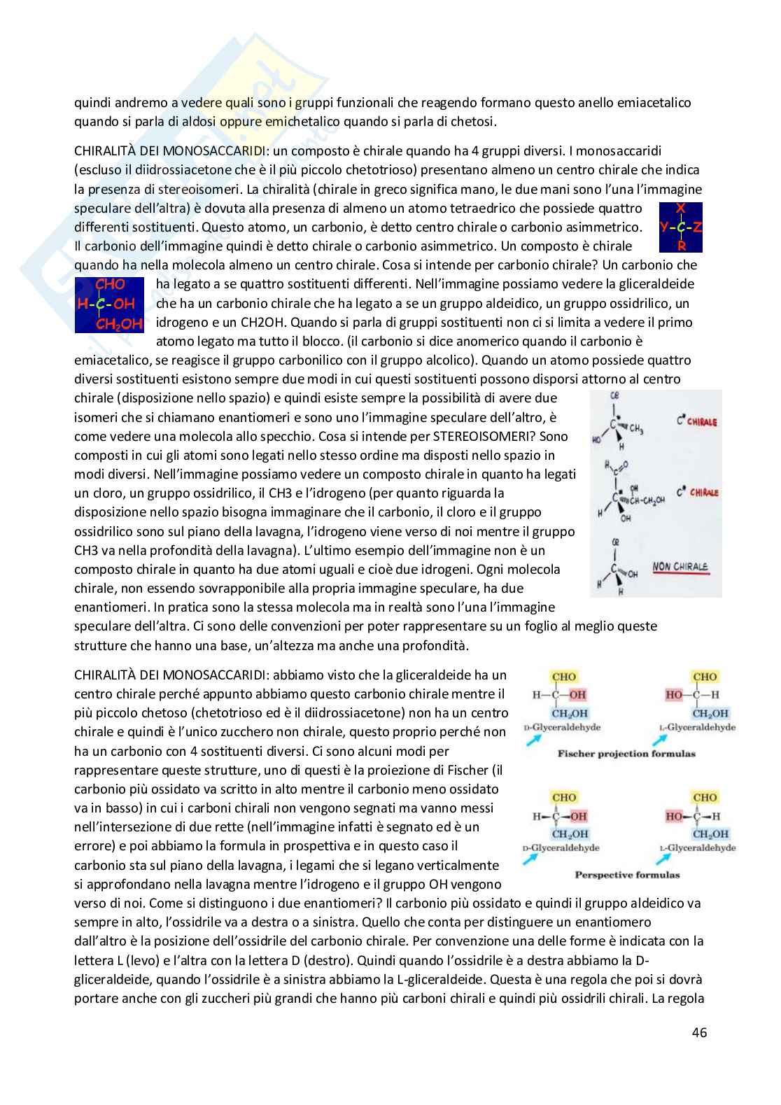 Elementi di Chimica e molecole biologiche Pag. 46