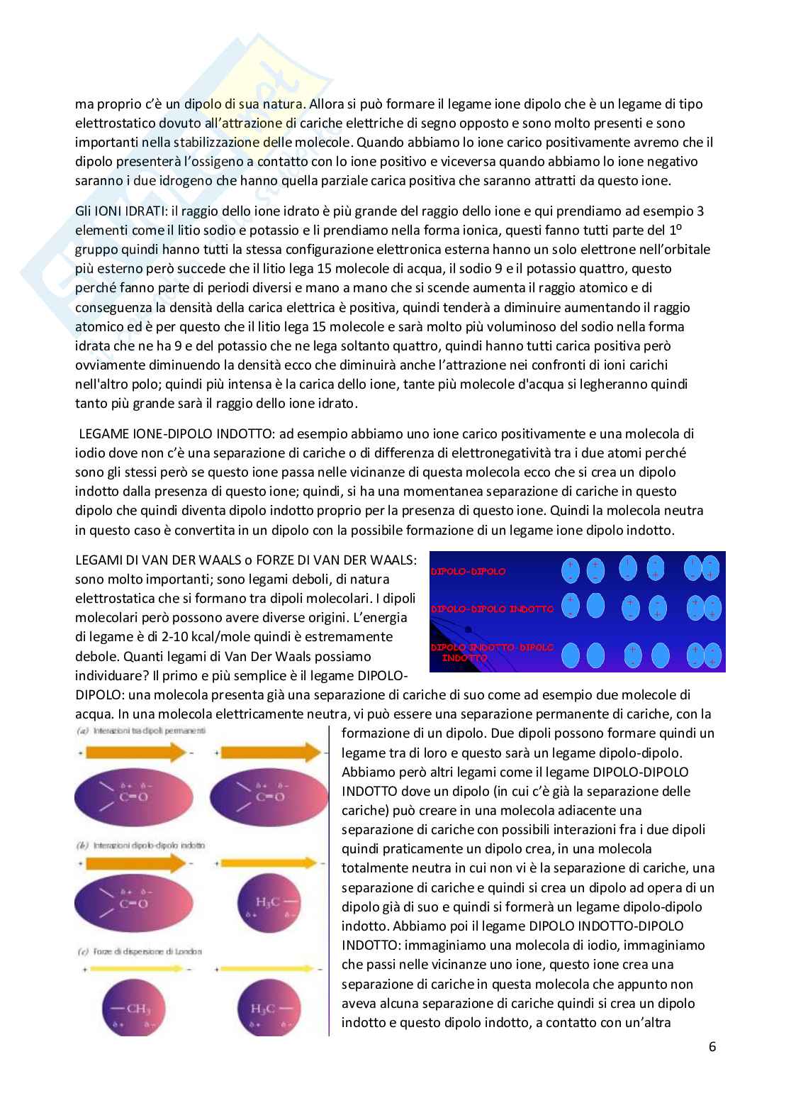 Elementi di Chimica e molecole biologiche Pag. 6