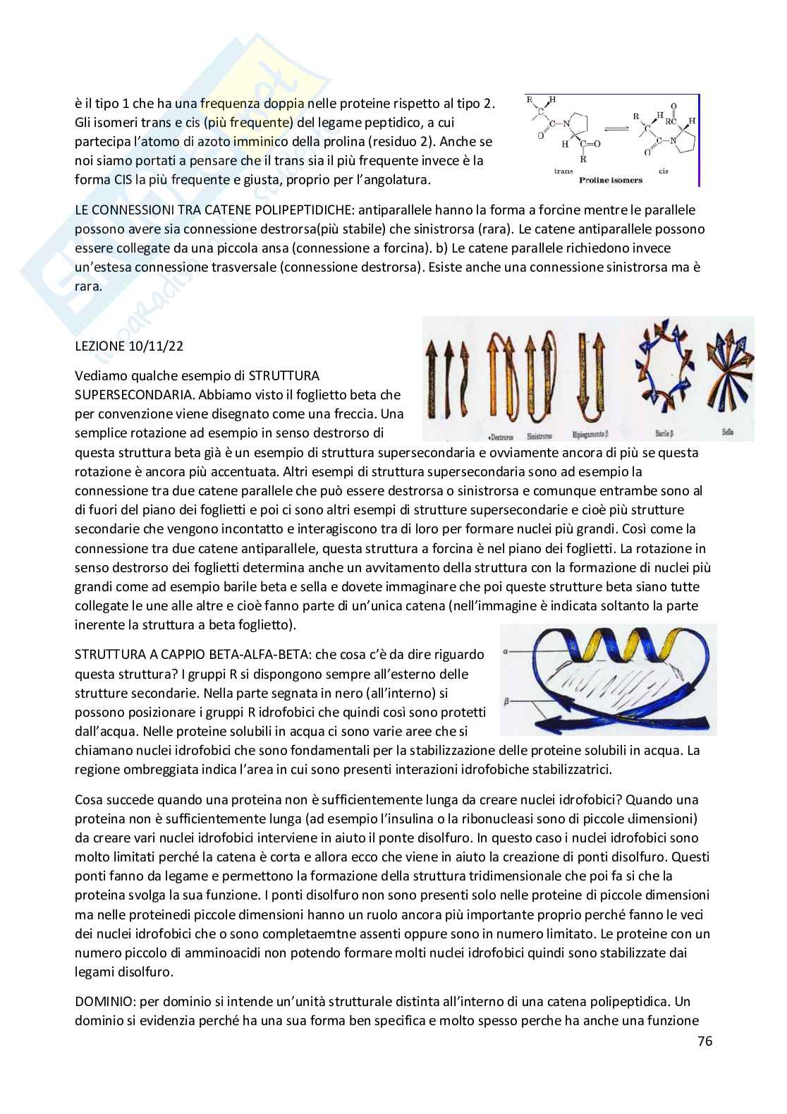 Elementi di Chimica e molecole biologiche Pag. 76