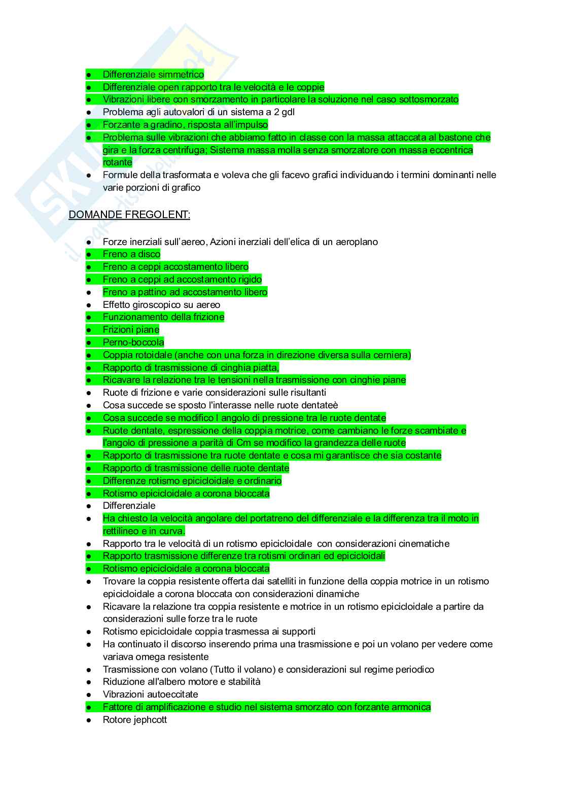 Meccanica applicata alle macchine Pag. 2