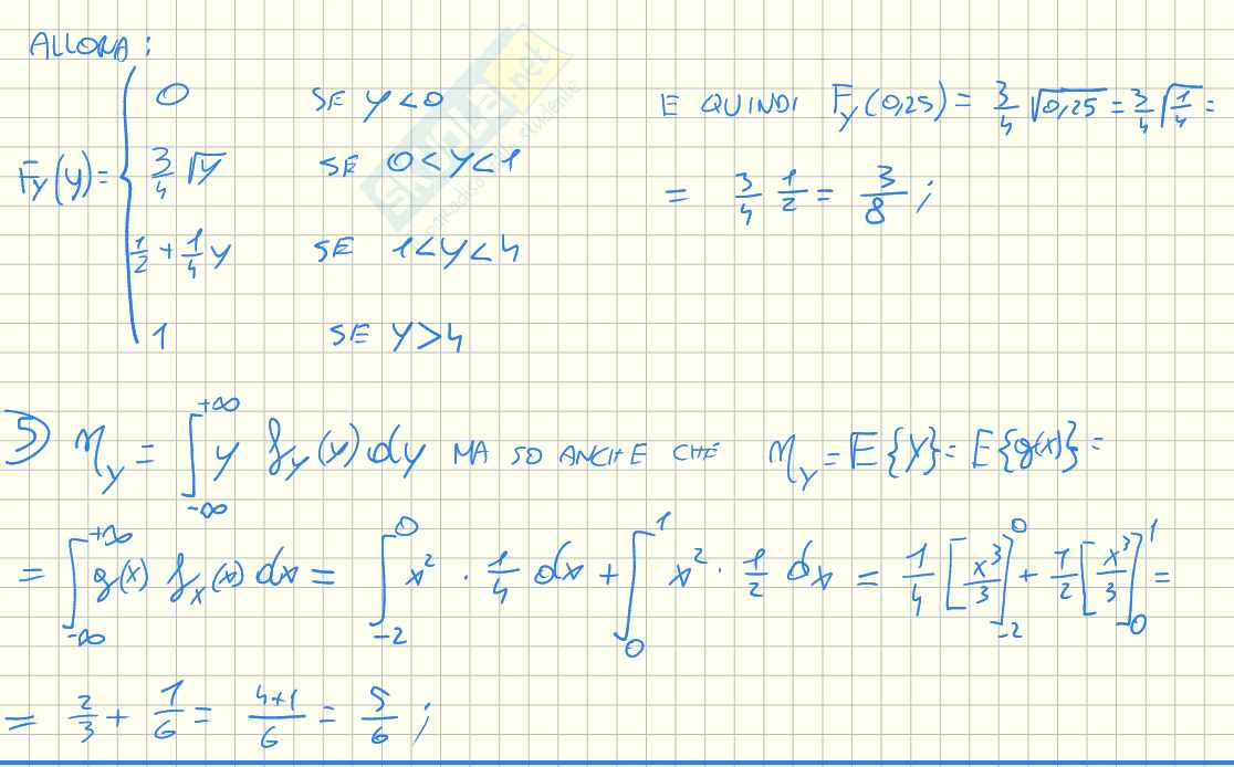 Esercizi teoria della probabilità e variabili aleatorie - Parte 1 Pag. 26