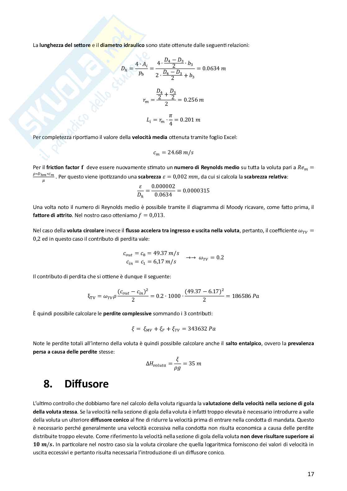 Progetti esame Turbomacchine  Pag. 36