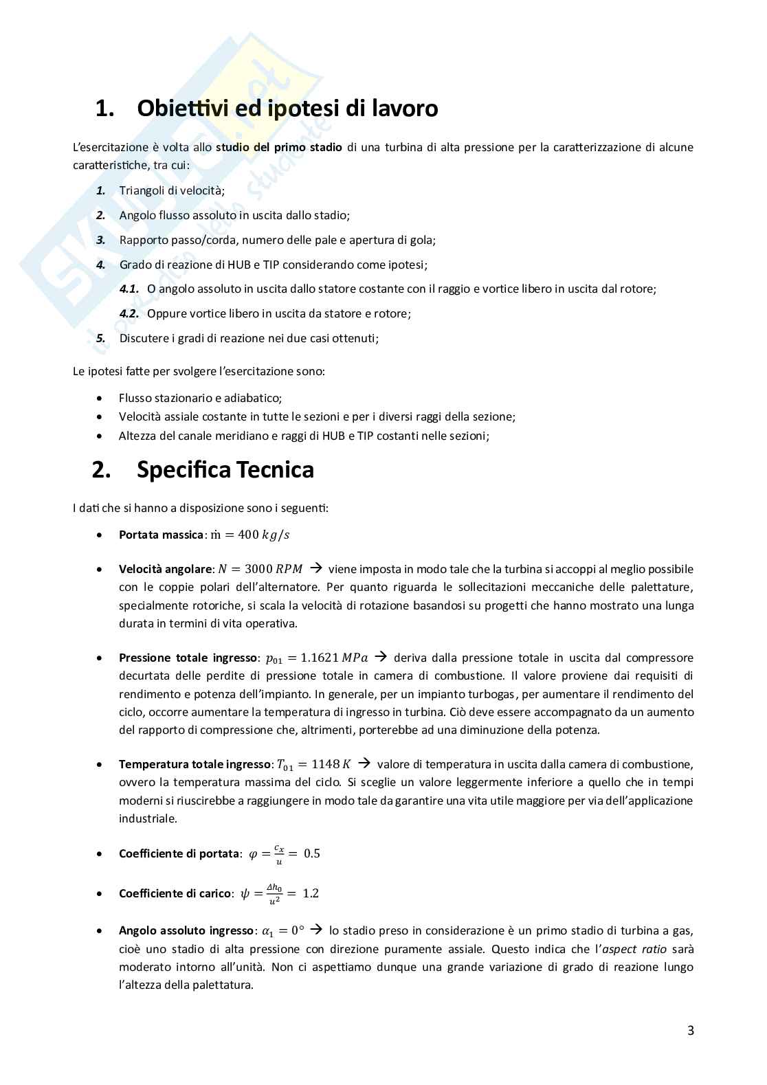 Progetti esame Turbomacchine  Pag. 41