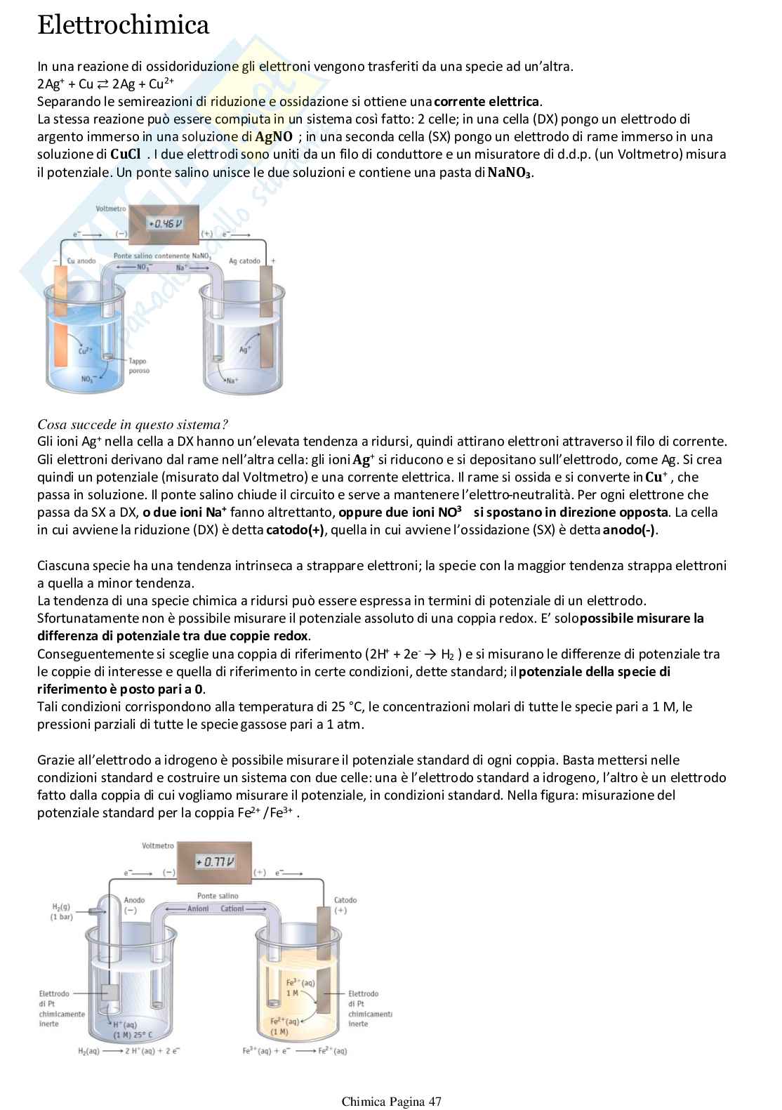 Chimica organica ed inorganica - Materiale di studio approfondito inerente agli argomenti dell'esame di chimica Pag. 46