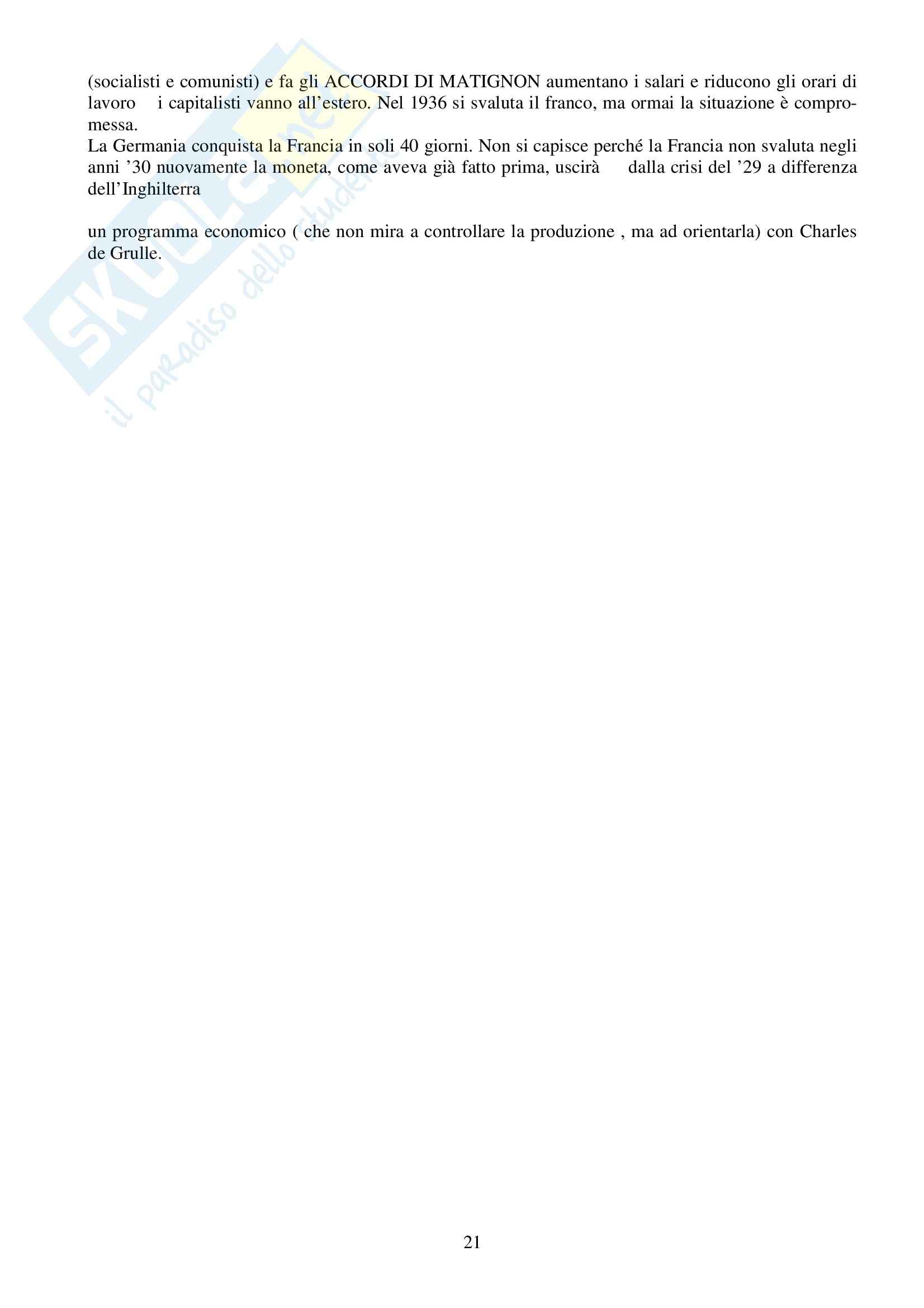 Storia dell'economia mondiale - Riassunto esame, prof. Amatori Pag. 21
