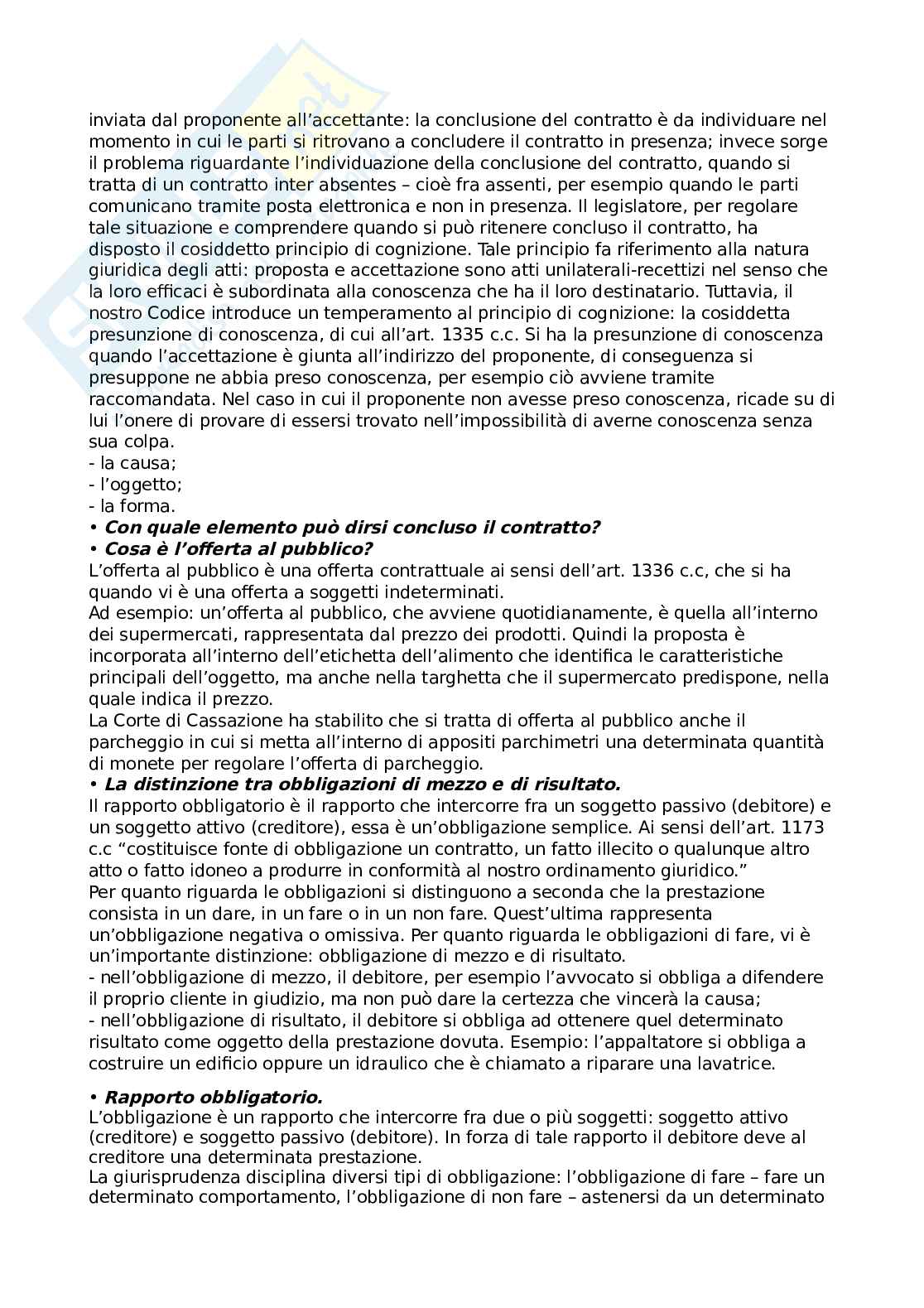 Domande esame Istituzioni di diritto privato Pag. 2
