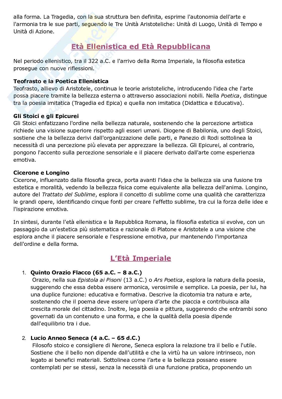 Appunti Estetica della comunicazione Pag. 2