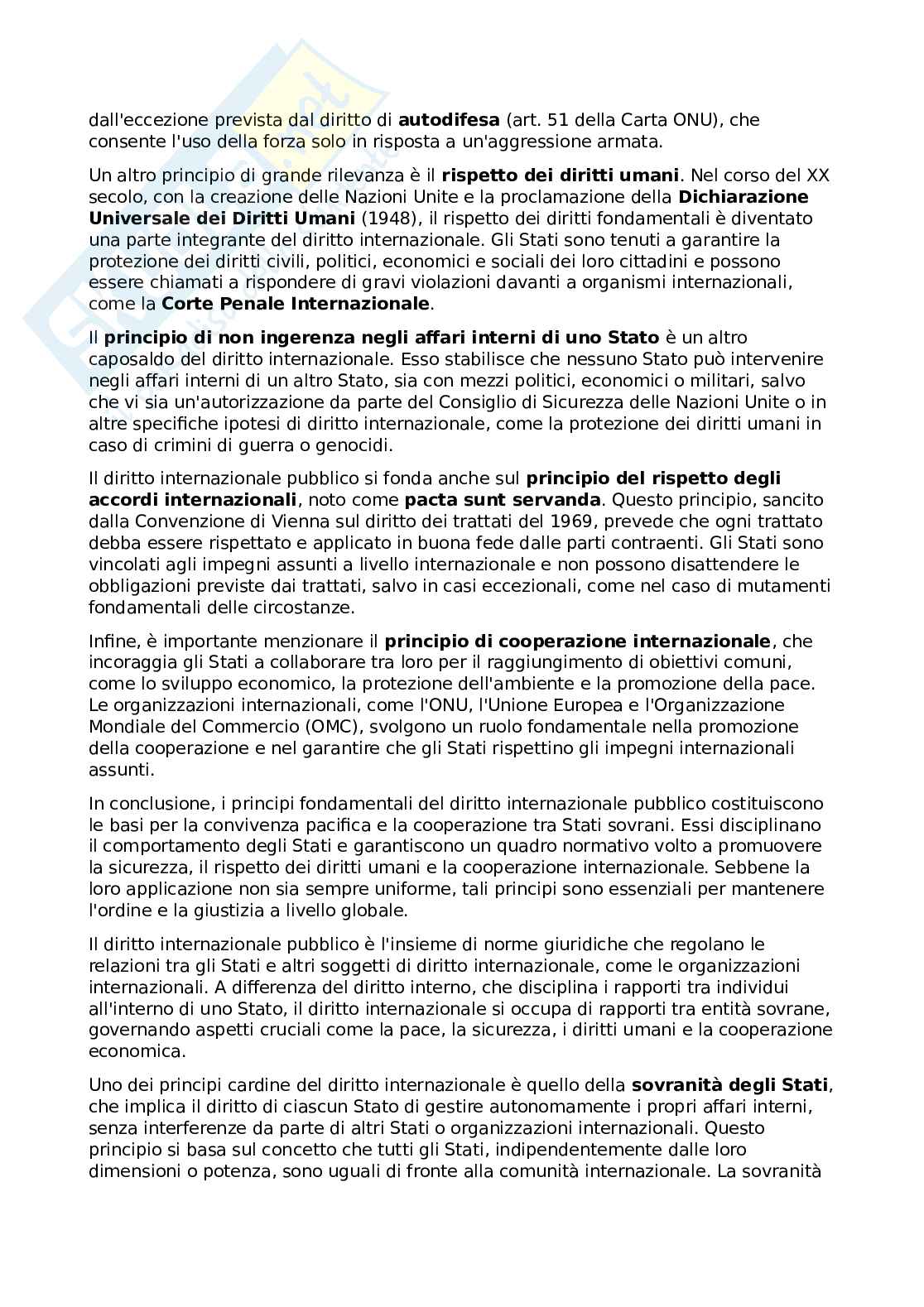 Diritto internazionale Pag. 6