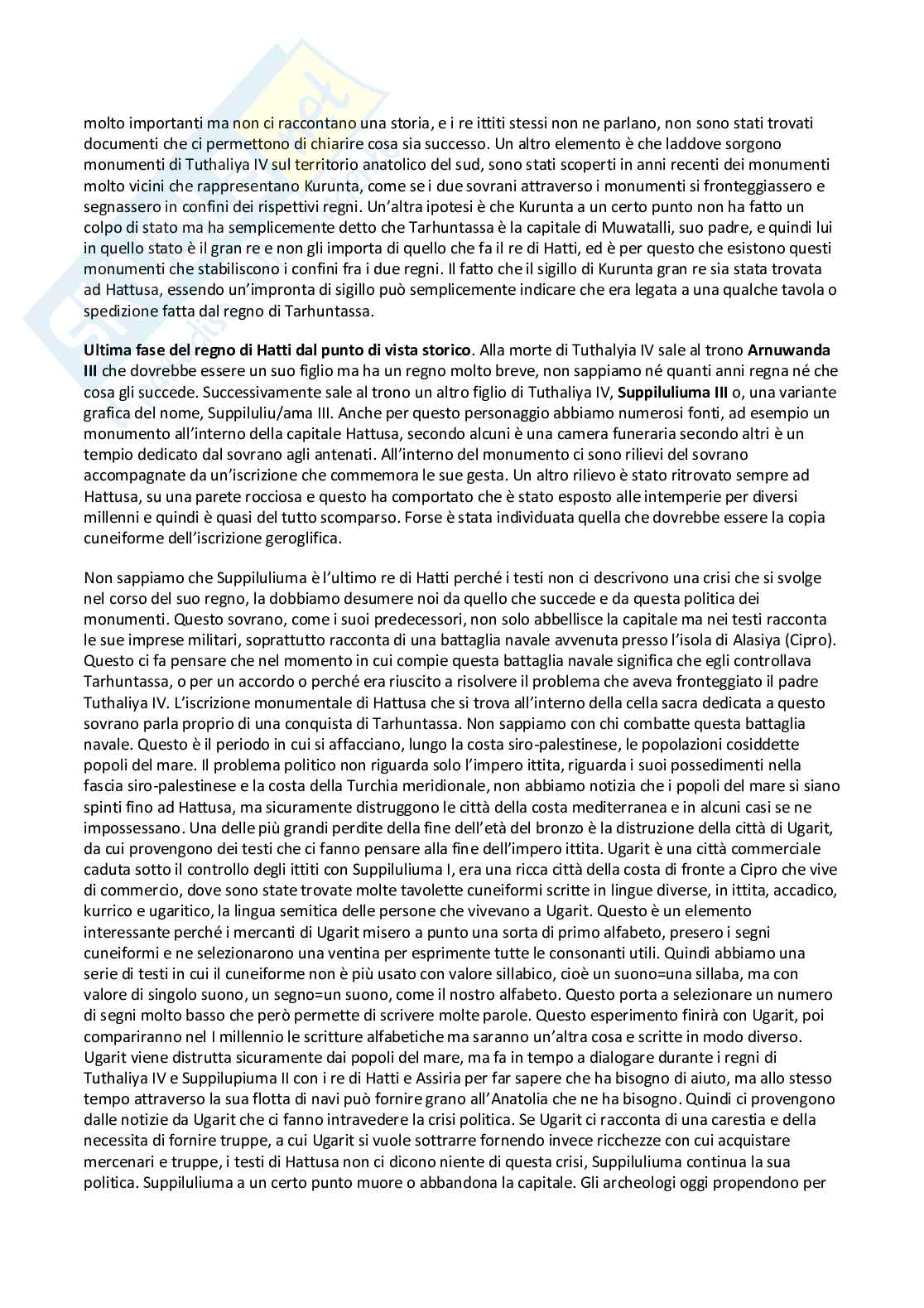 Appunti di Ittitologia Pag. 66