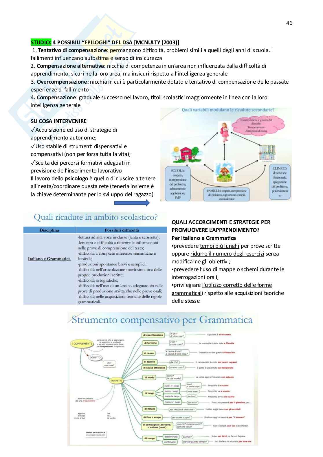 Appunti completi BES - Bisogni educativi speciali Pag. 46