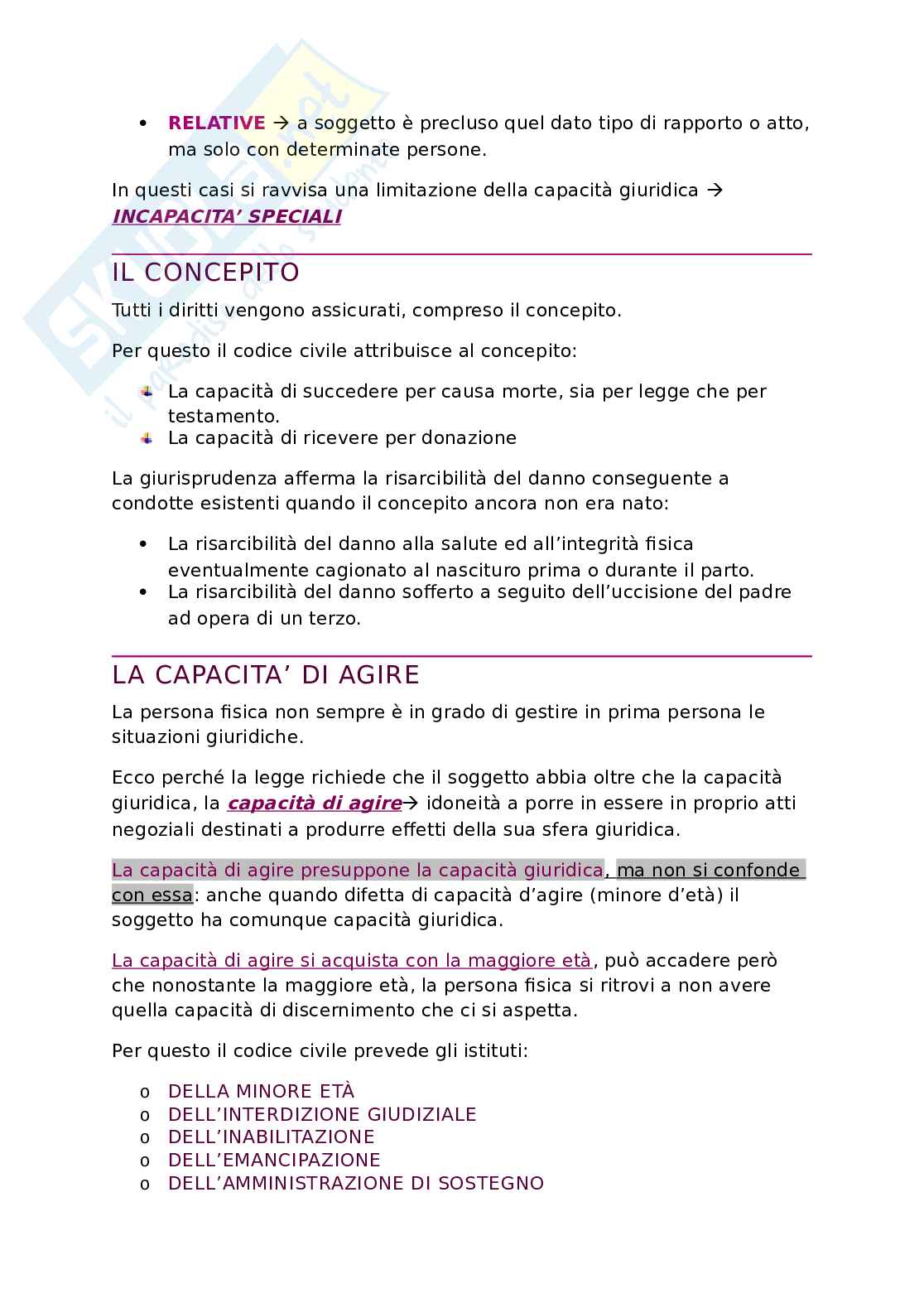 Diritto privato - Schemi Pag. 11