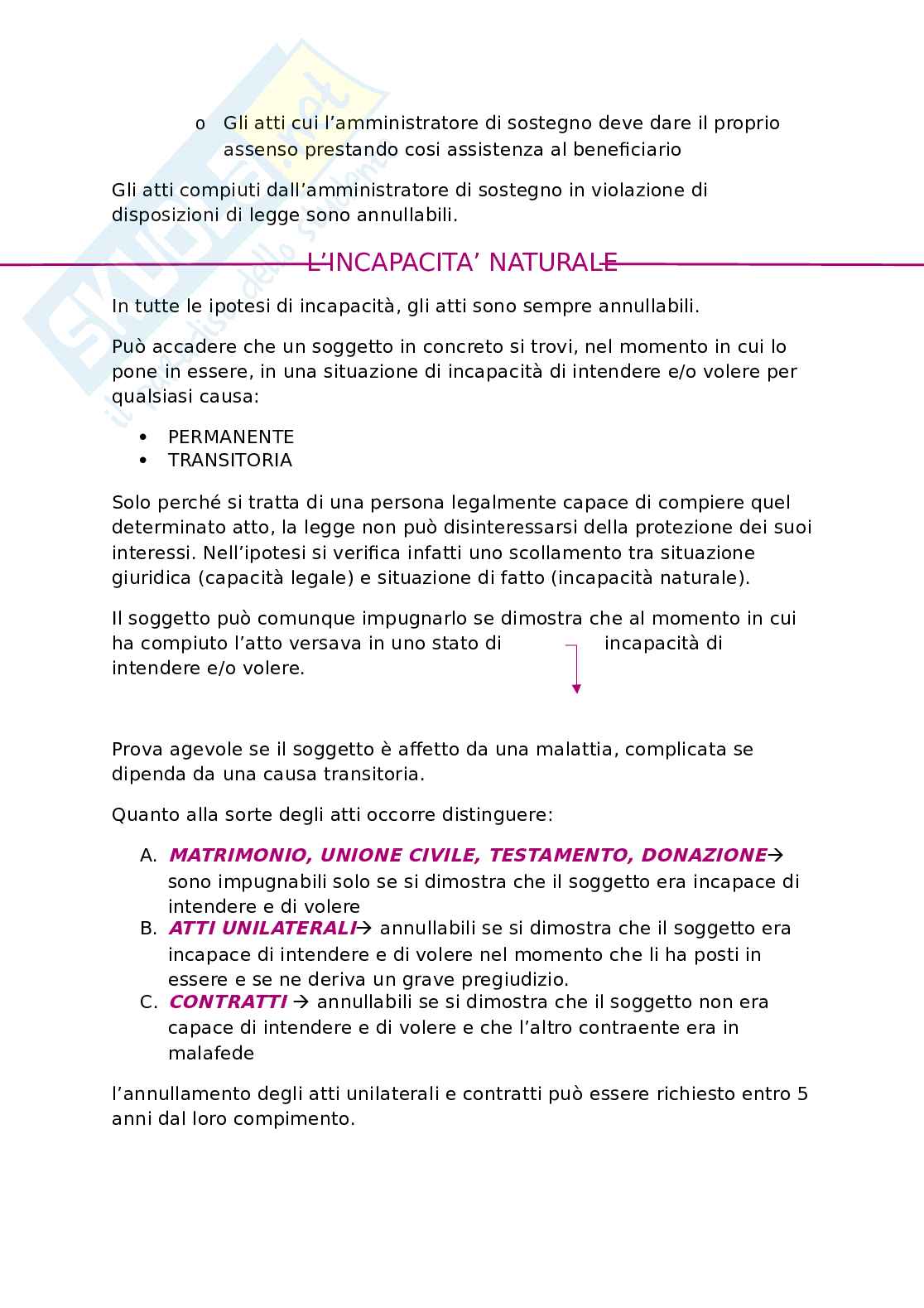 Diritto privato - Schemi Pag. 16