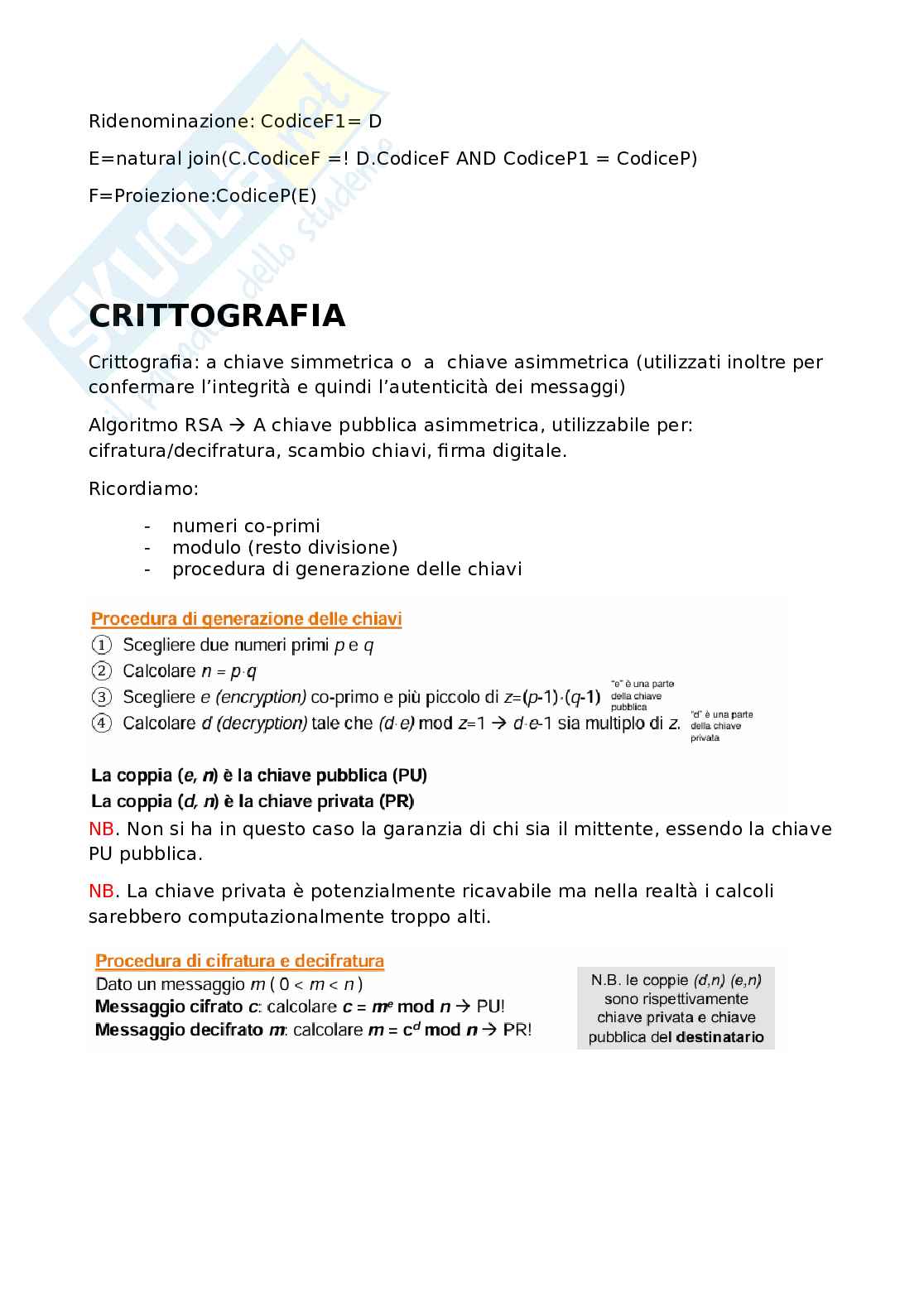 Esercitazioni di Fondamenti di informatica medica Pag. 6