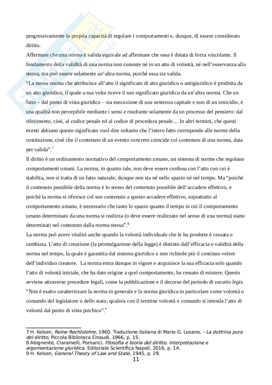 Diritto internazionale: garante di ordine e pace Pag. 11