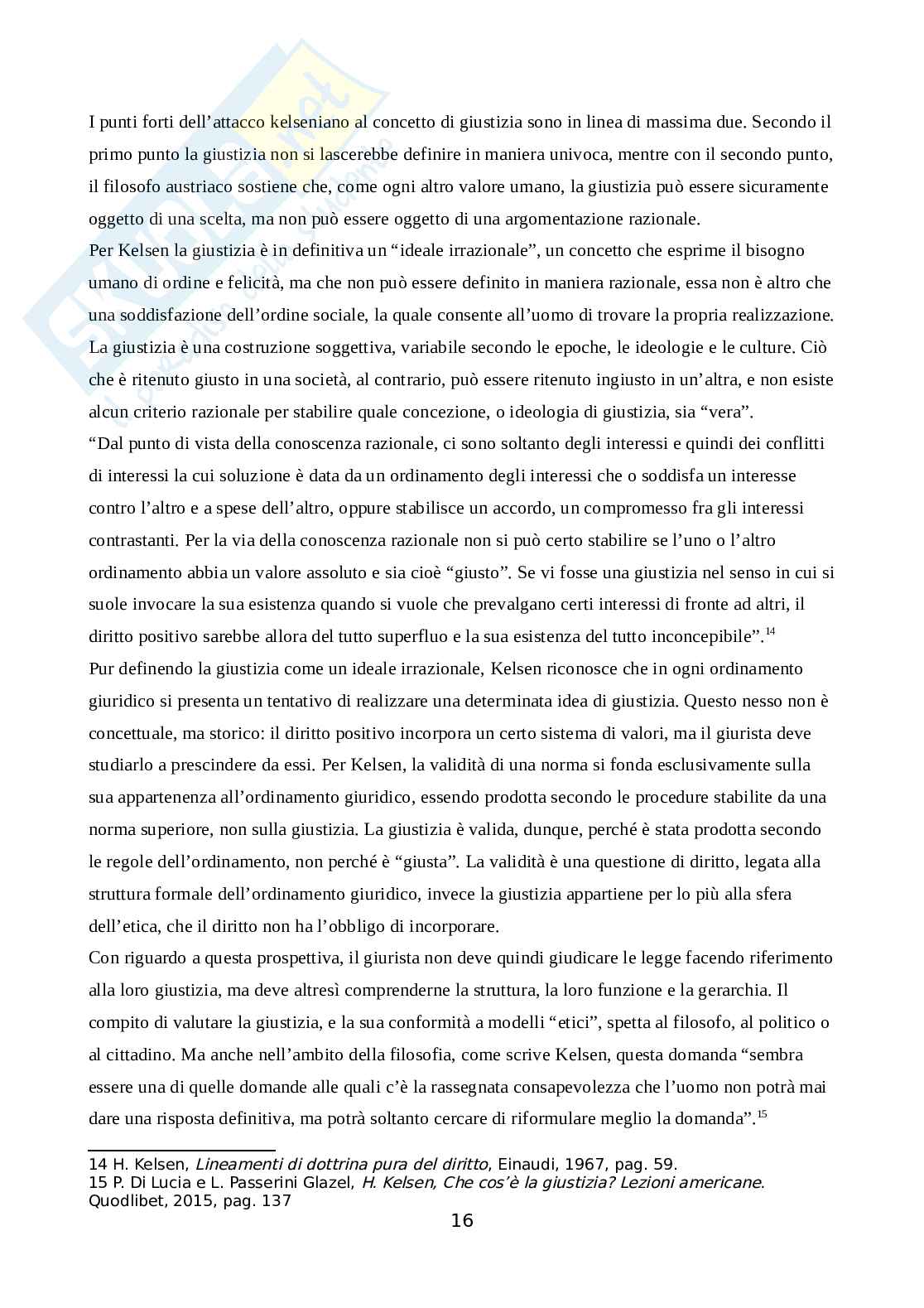Diritto internazionale: garante di ordine e pace Pag. 16