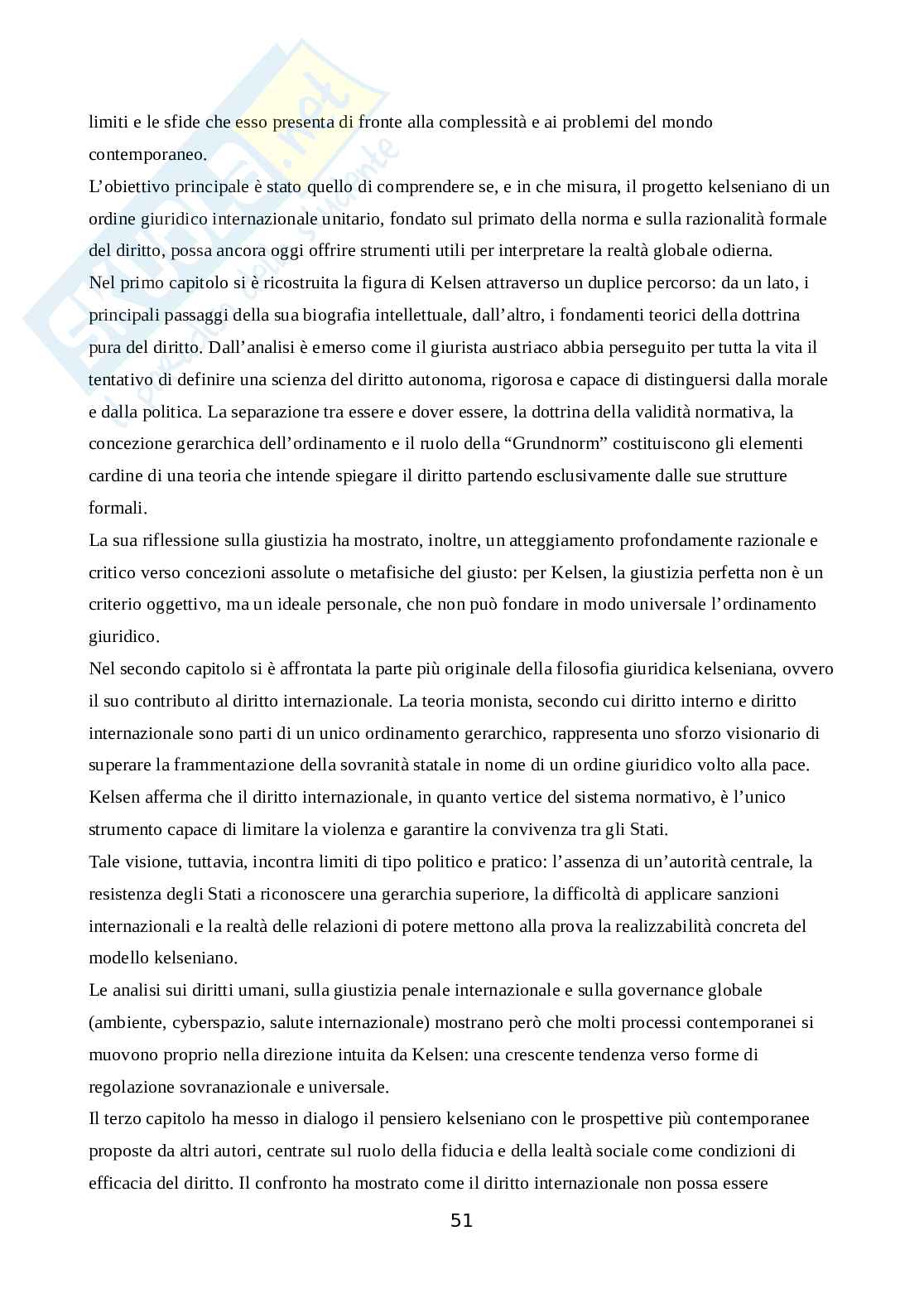 Diritto internazionale: garante di ordine e pace Pag. 51