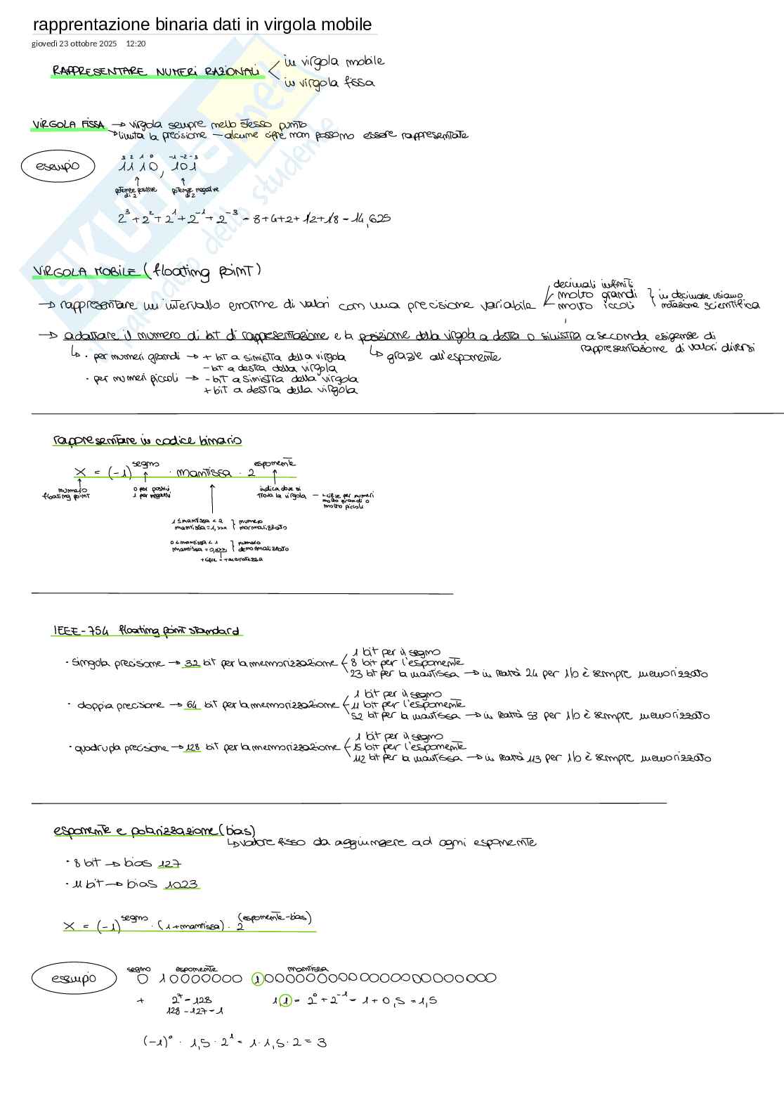 Esame universitario di Fondamenti di architetture degli elaboratori Pag. 11