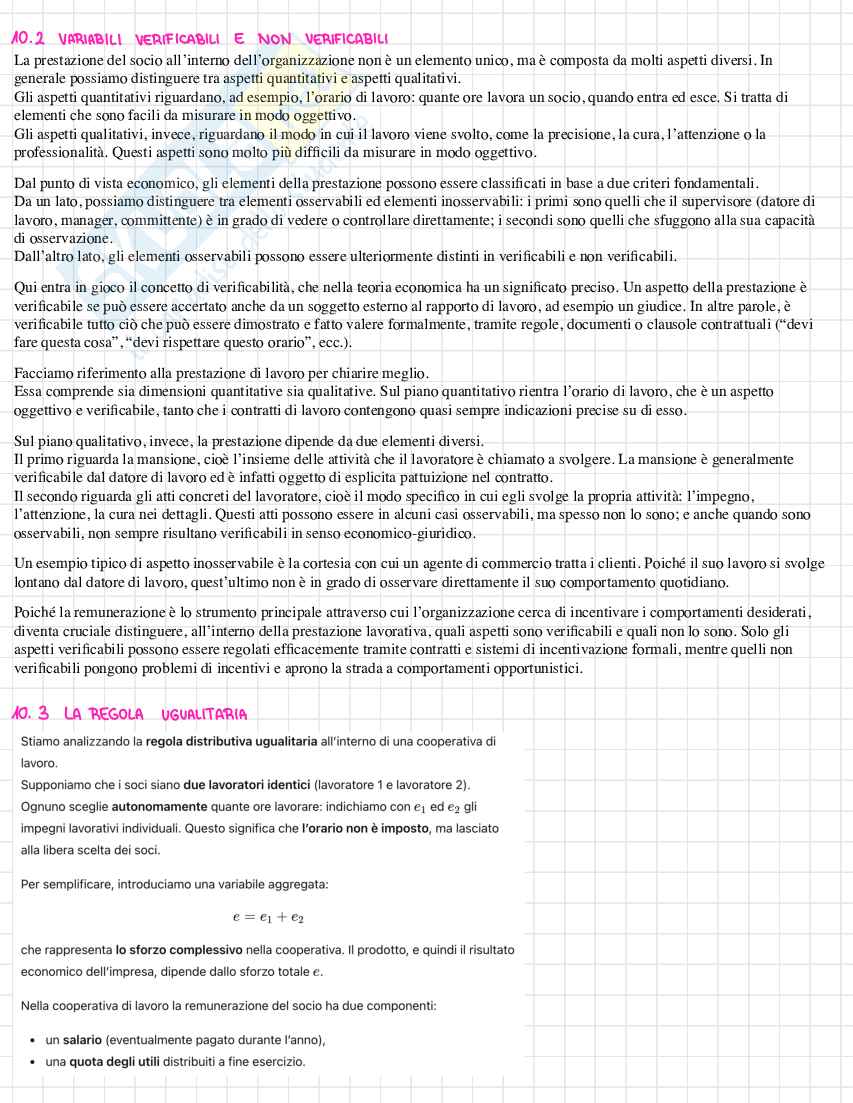 Appunti Economia dell'organizzazione Pag. 16