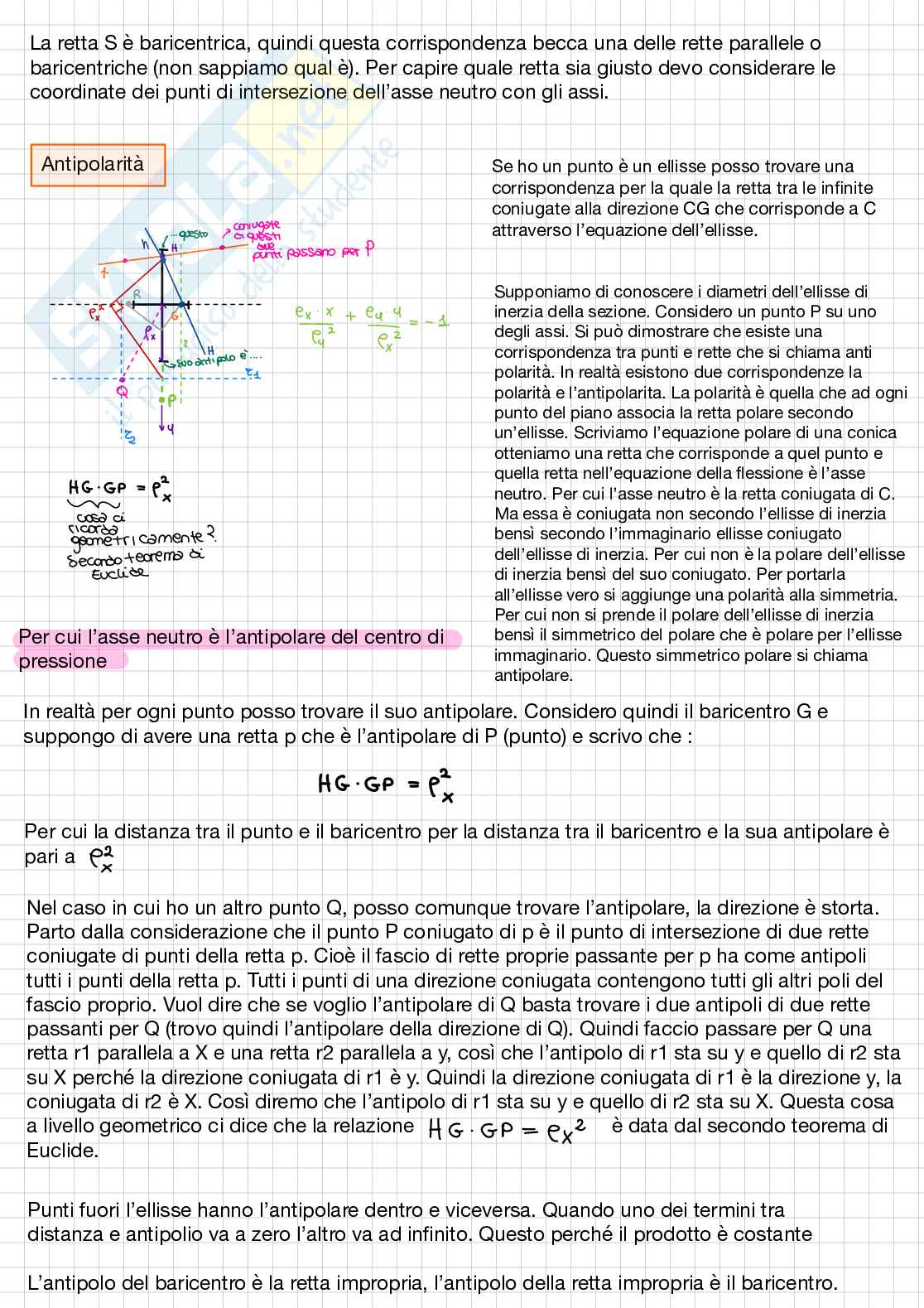 Trave di De Saint Venant, appunti lezioni Scienza delle costruzioni Pag. 26