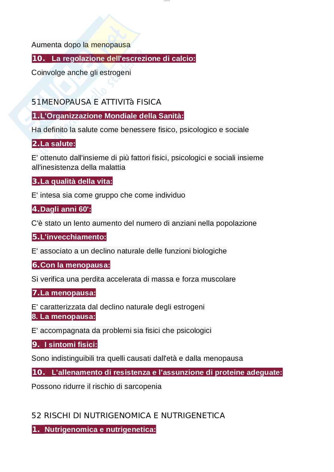 Paniere esame Nutrizione ed endocrinologia Pag. 41
