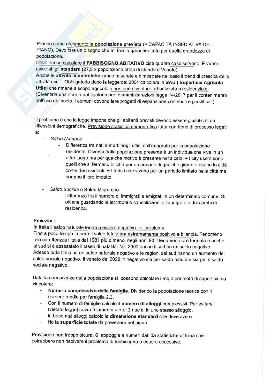Appunti e schemi di Tecnica e pianificazione urbanistica Pag. 31