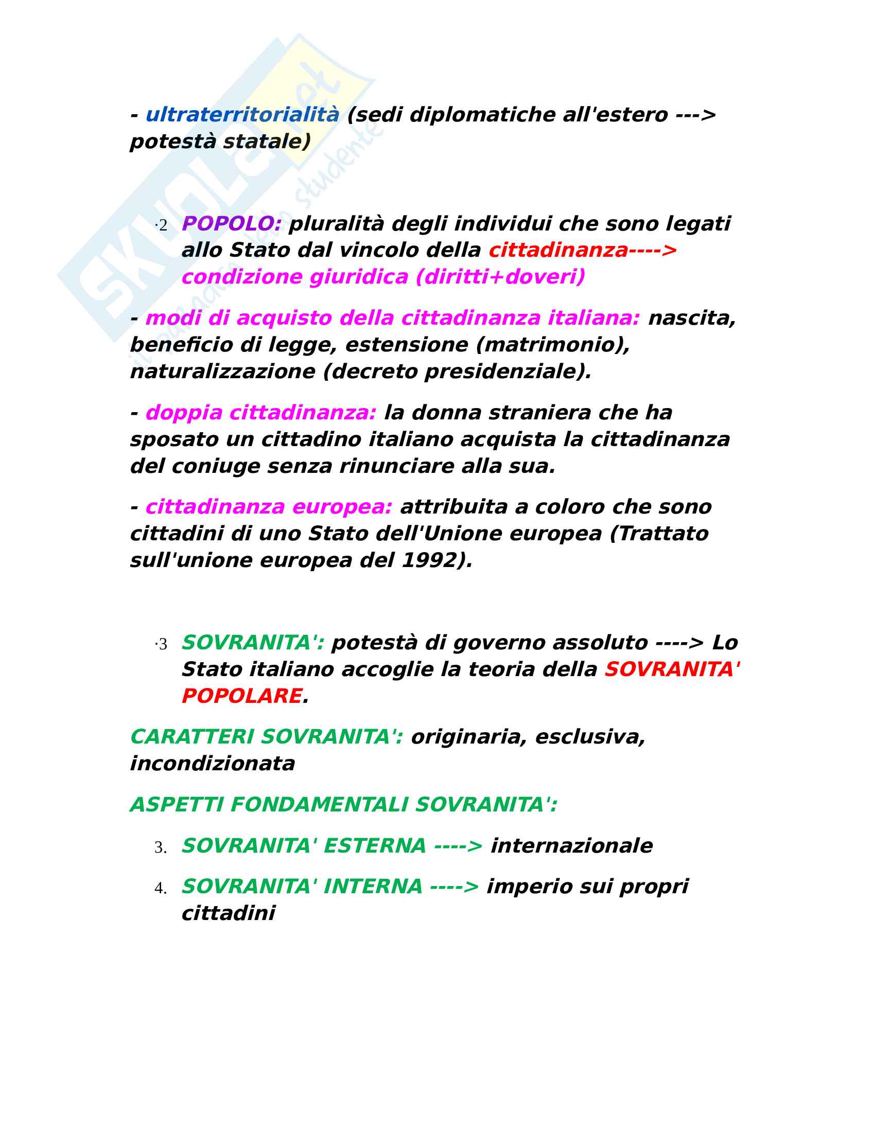 Lo Stato - appunti per esame Pitruzzella Pag. 2