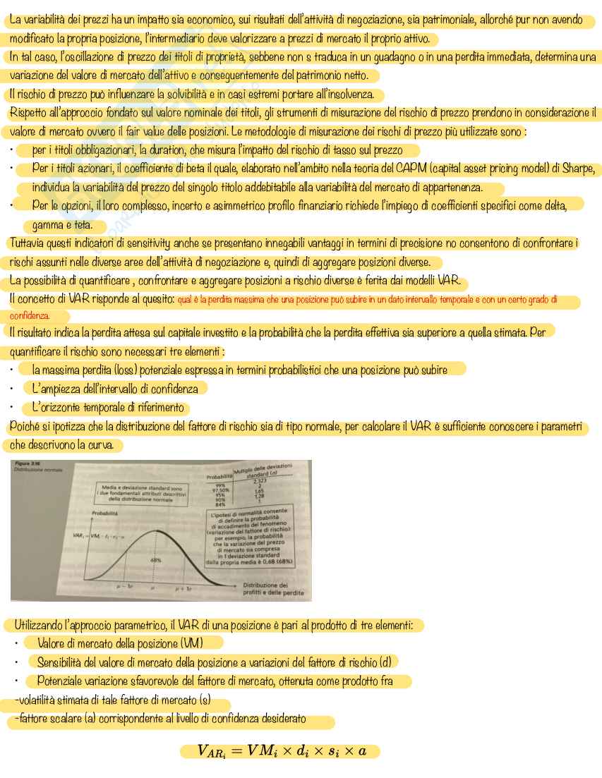 Economia degli intermediari finanziari  Pag. 26