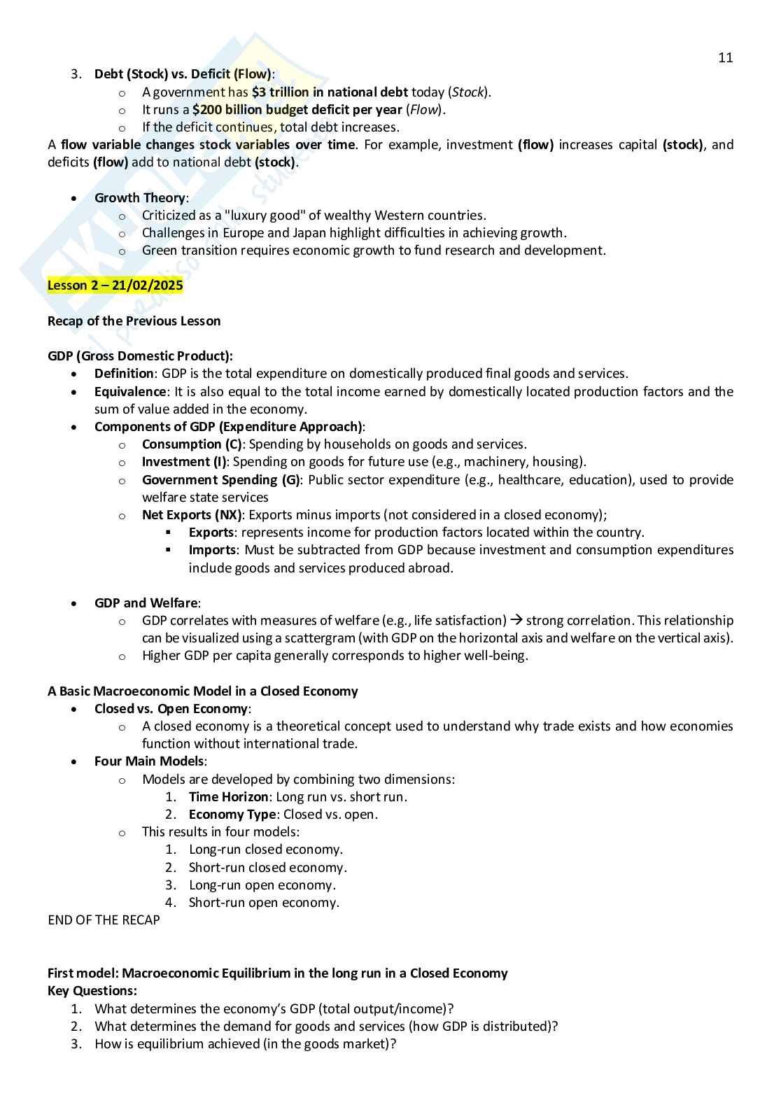 Appunti di International economics Pag. 11