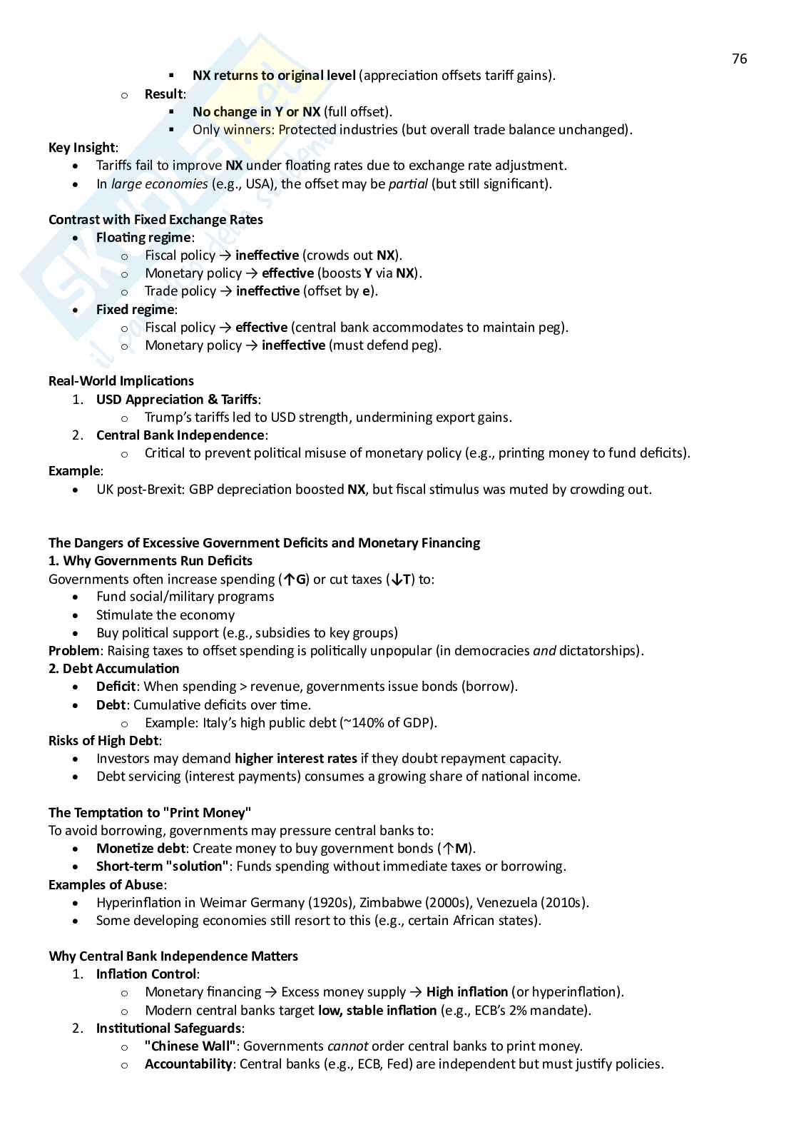 Appunti di International economics Pag. 76