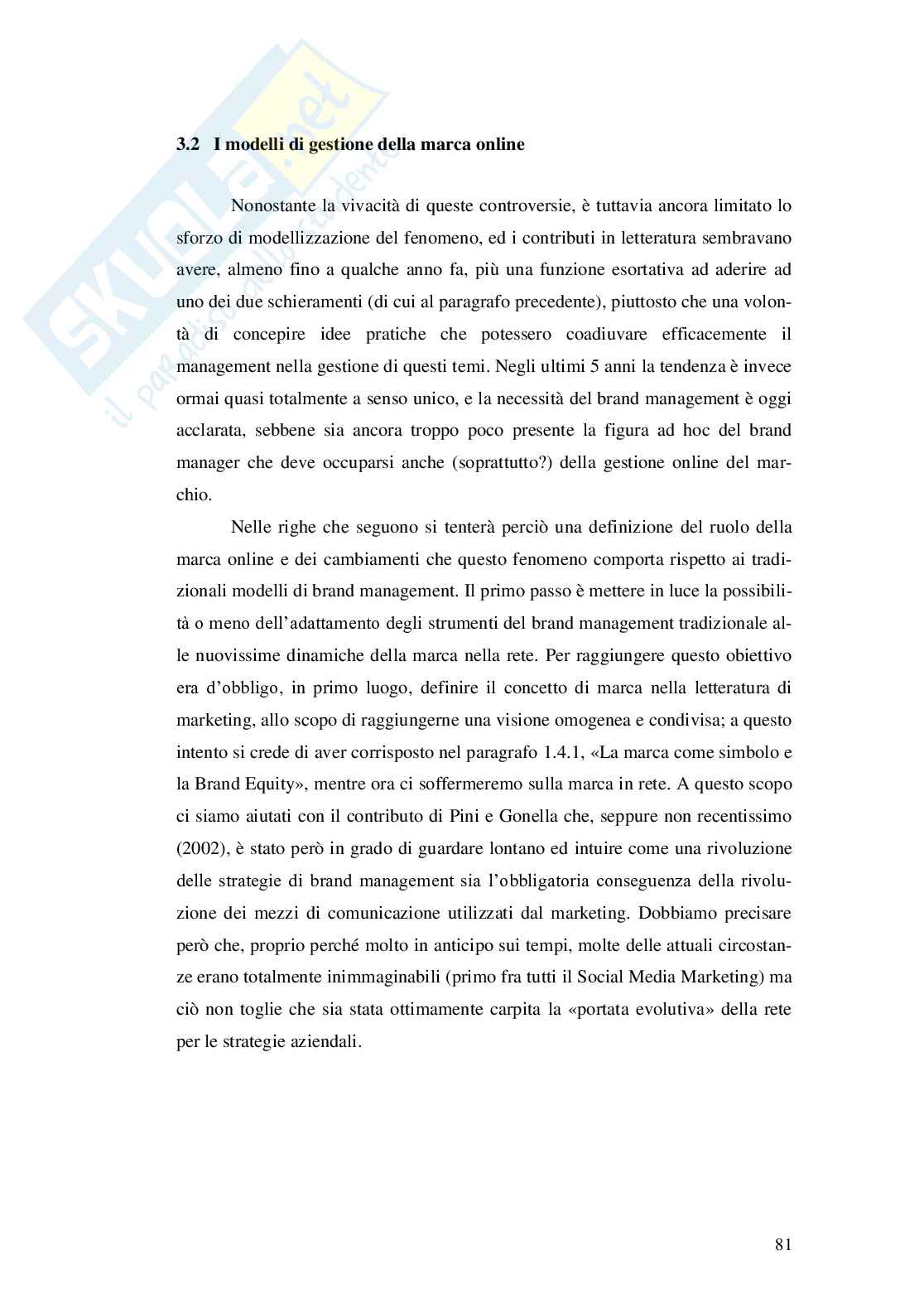 Nuove comunità online: dinamiche sociali e processi di co-creazione di valore Pag. 81