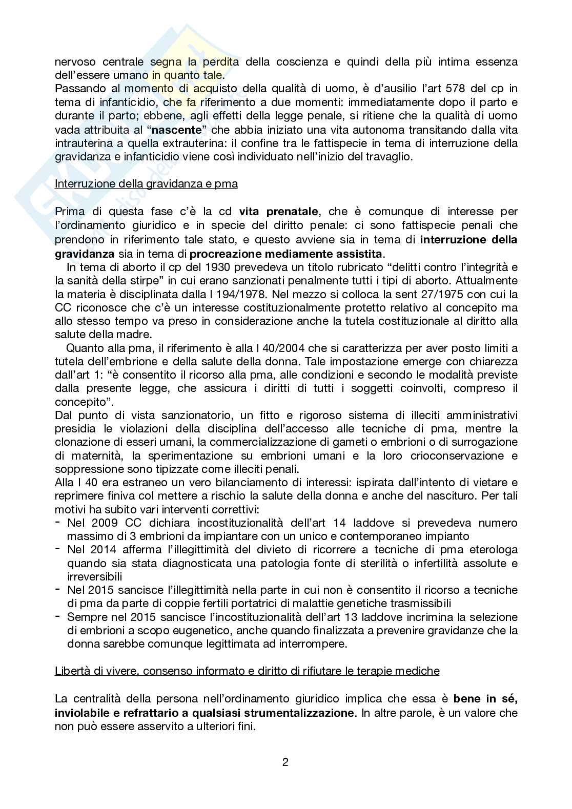 Diritto penale II  Pag. 2