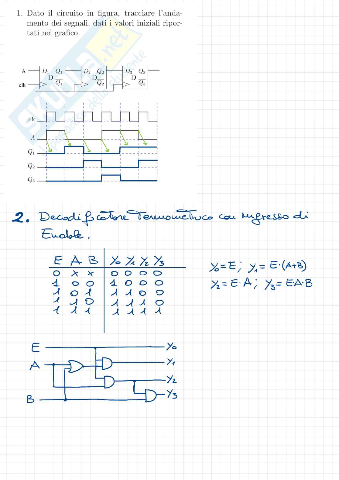 Esercizi svolti delle prove d’esame di Elettronica Pag. 6