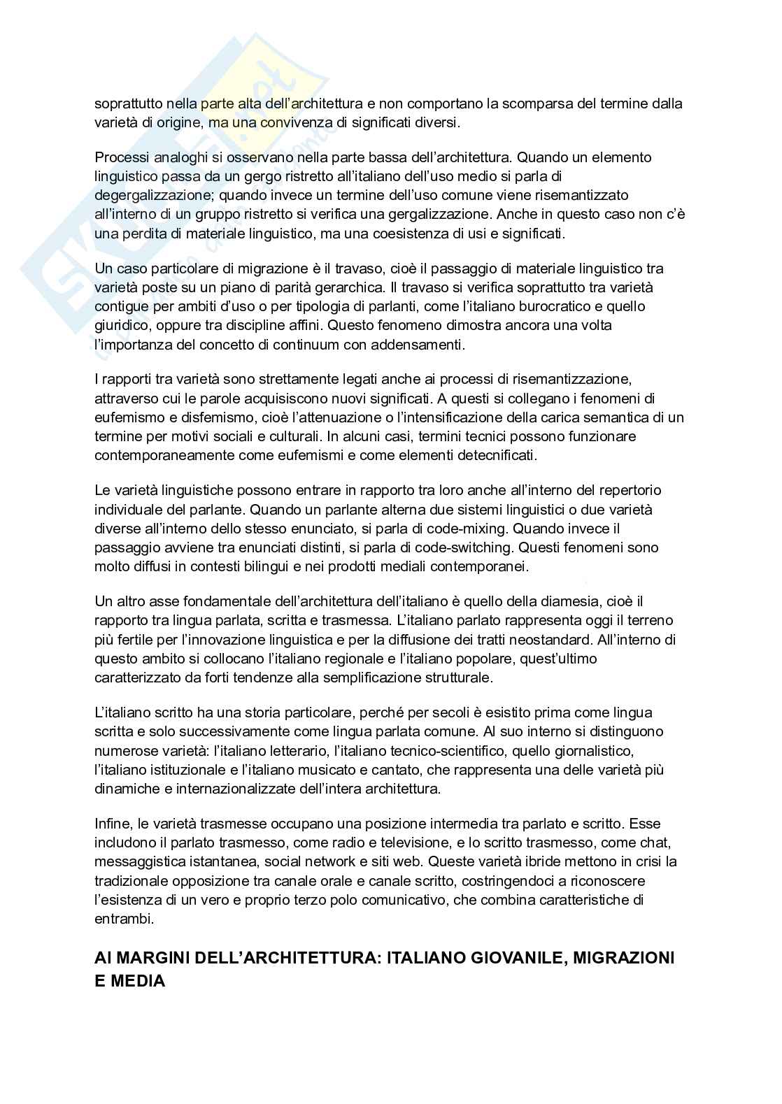 Lingua Italiana – Appunti completi + Ripasso esame scritto Pag. 16