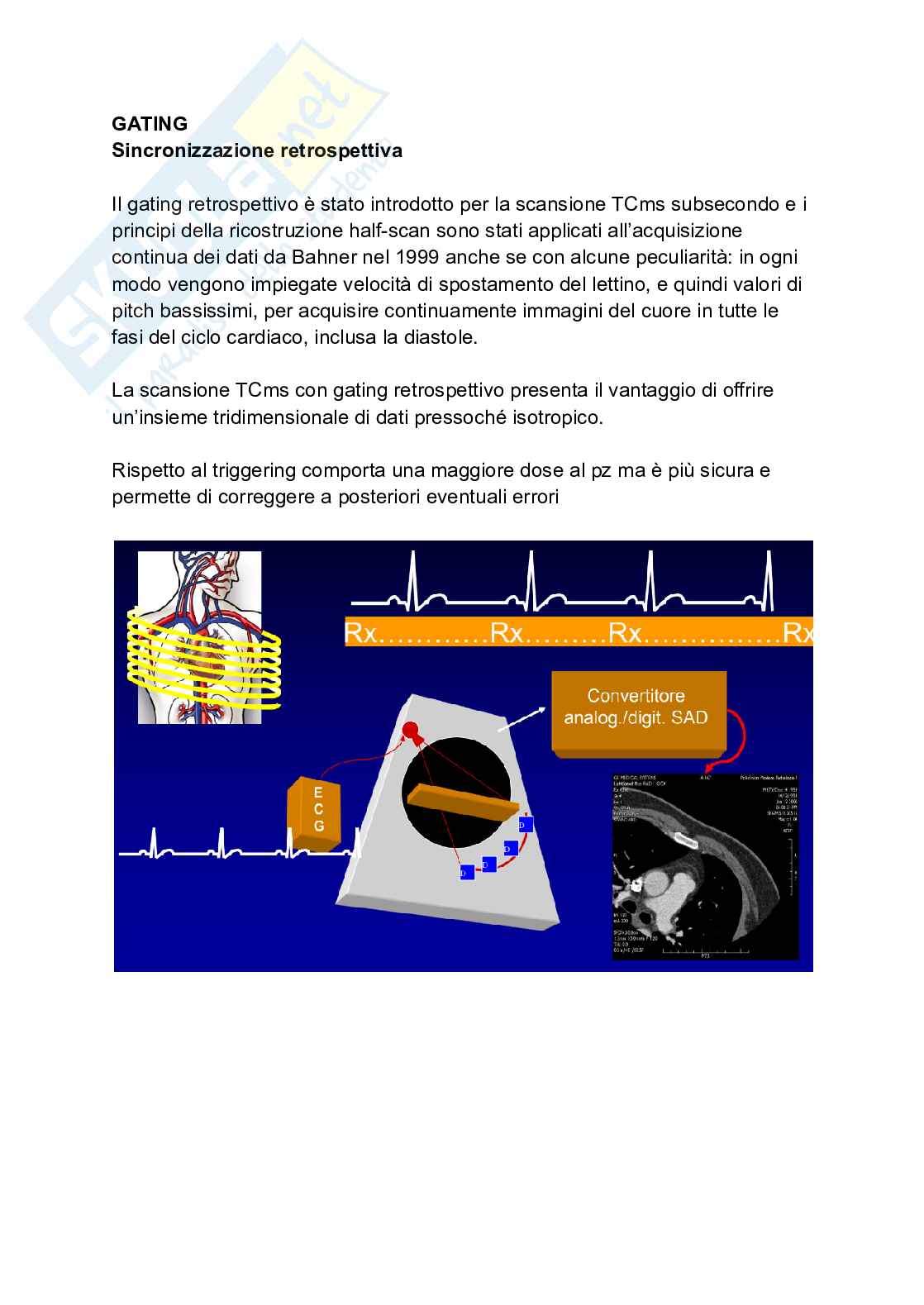 Riassunto esame Tc torace, Prof. Tosatti Giovanni, libro consigliato Manuale di diagnostica per immagini, Torricelli Pag. 36