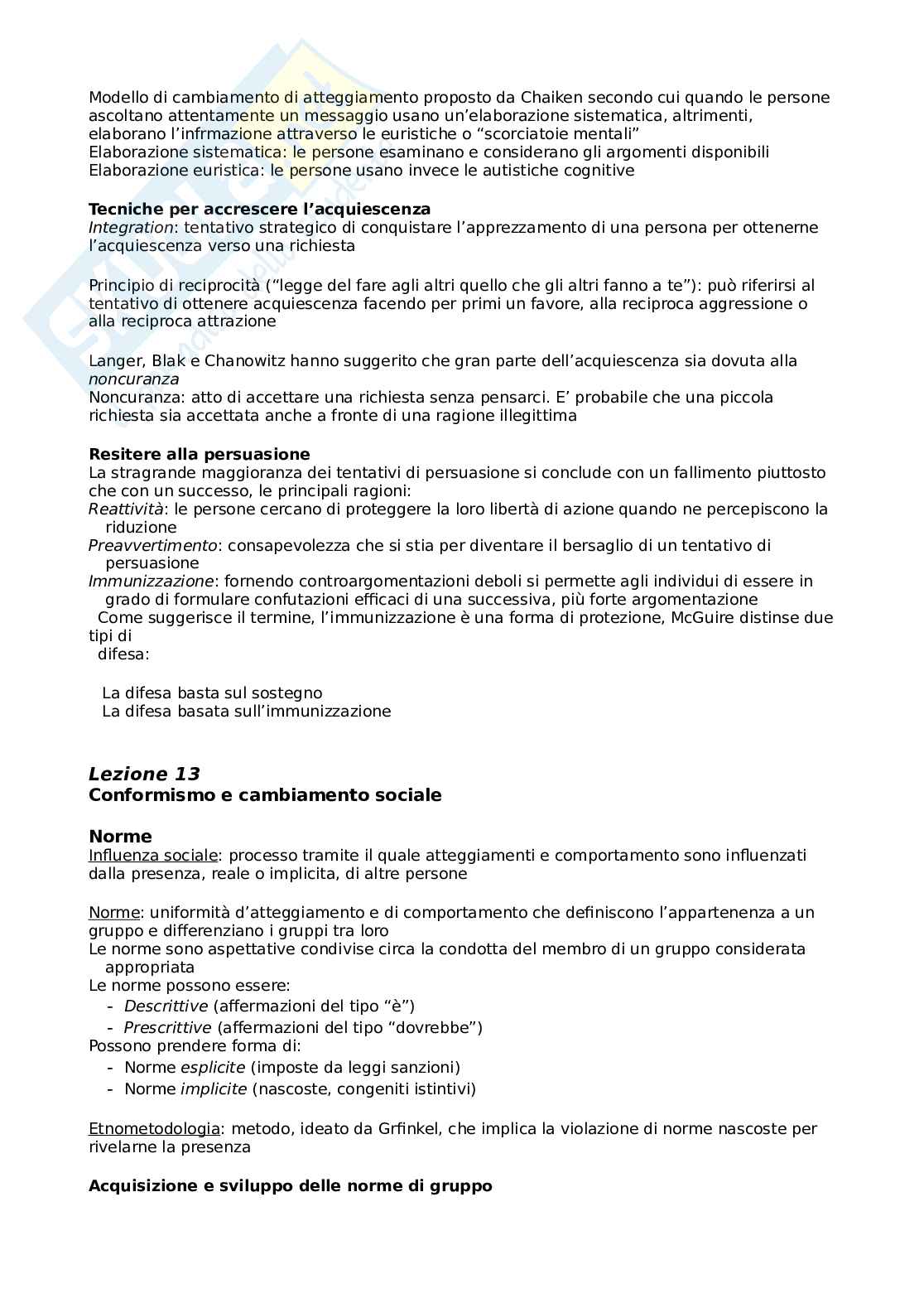 Psicologia sociale  Pag. 6