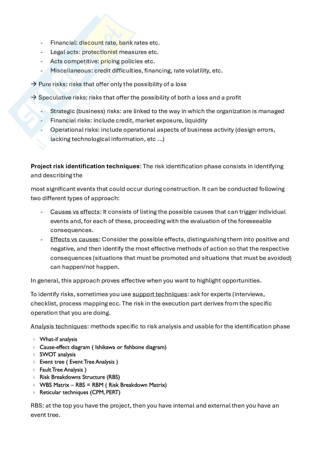 Appunti Project management (in inglese) Pag. 56