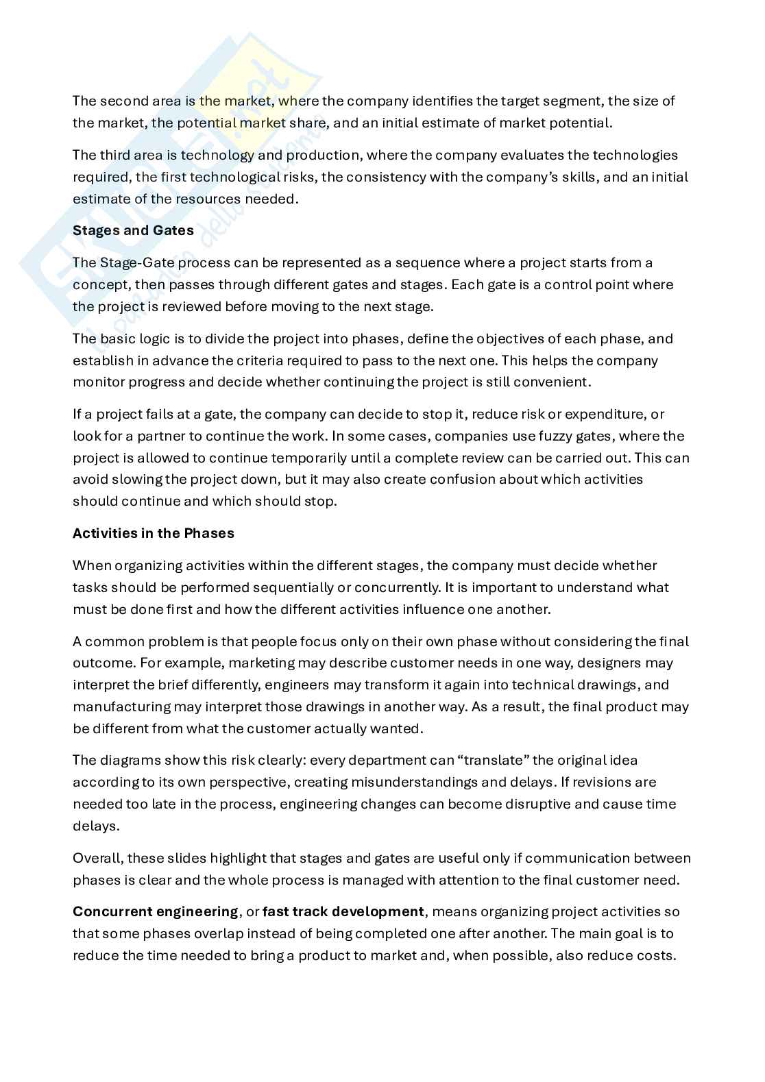 Appunti Project management (in inglese) Pag. 81