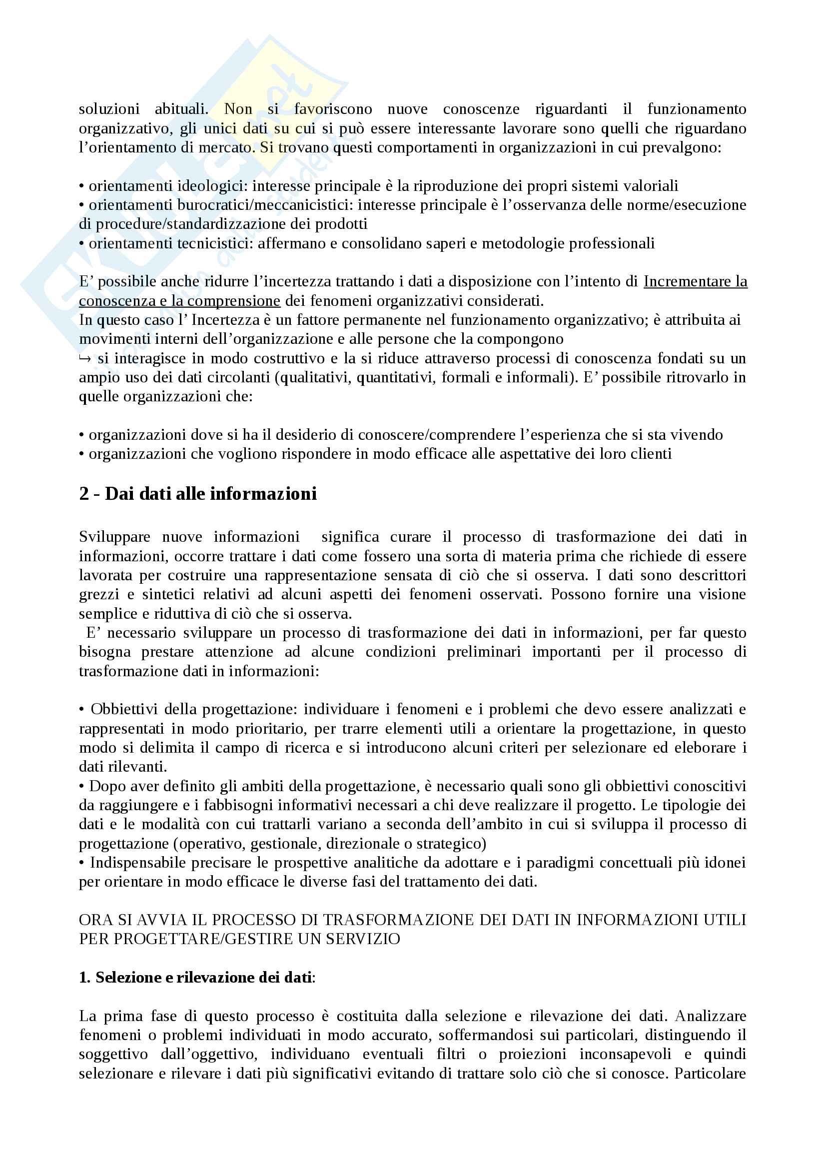 Riassunto esame sociologia, docente Carrà, libro consigliato La progettazione sociale, Gruppo Abele Pag. 41