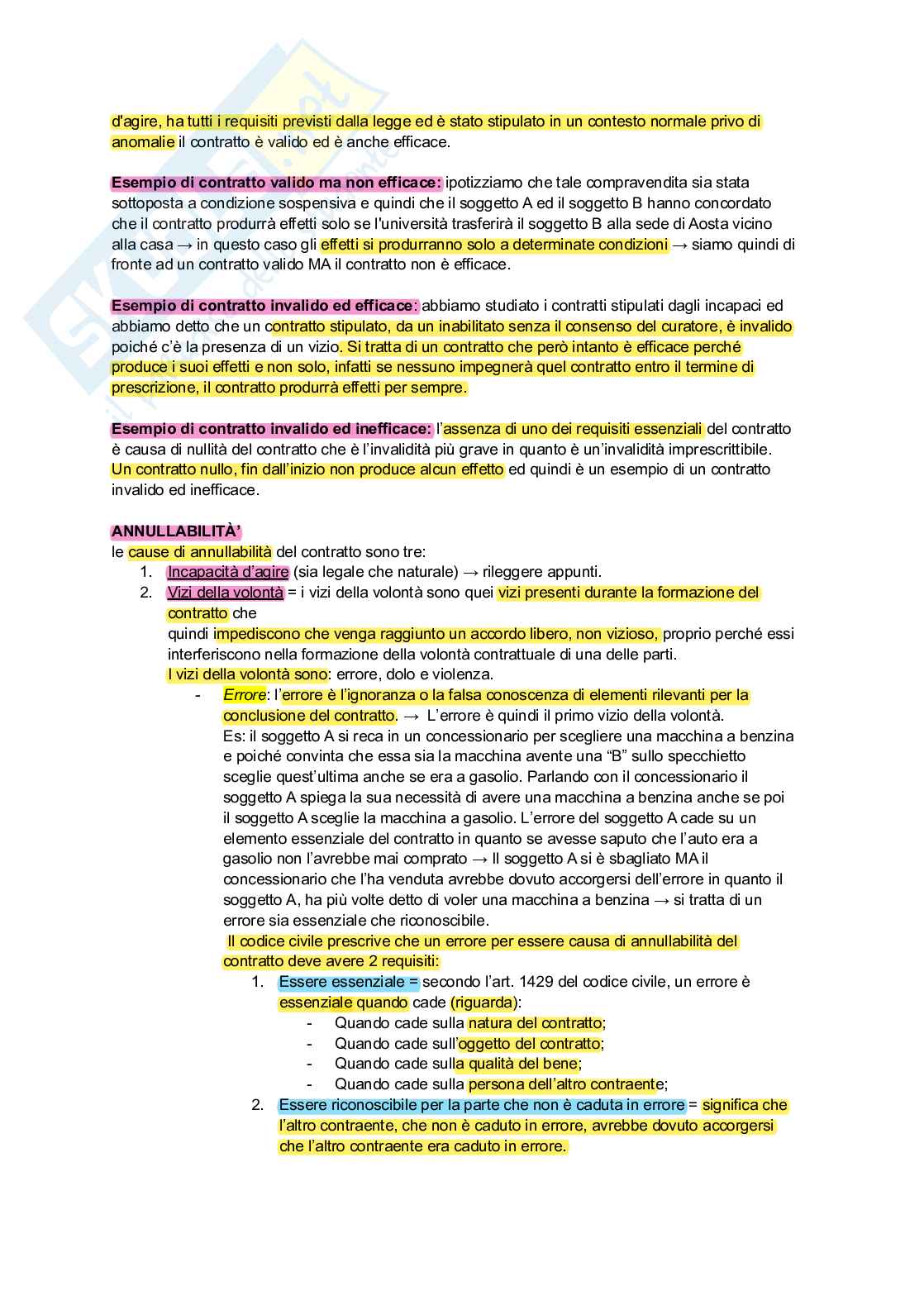 Diritto privato  Pag. 26