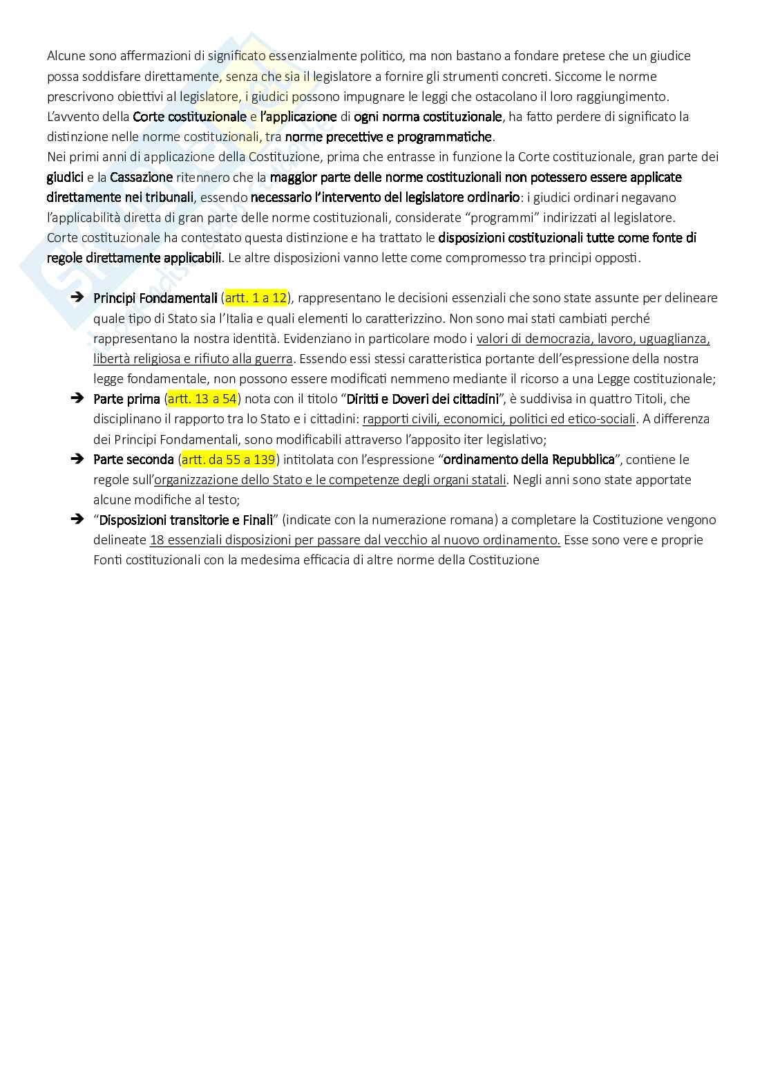 Diritto costituzionale I Pag. 41